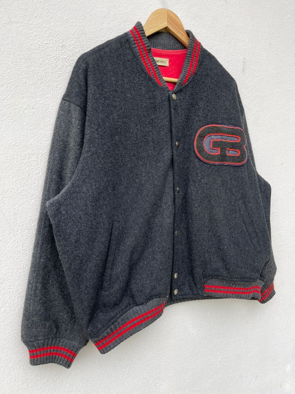 Grand Boss Wool Varsity Jacket