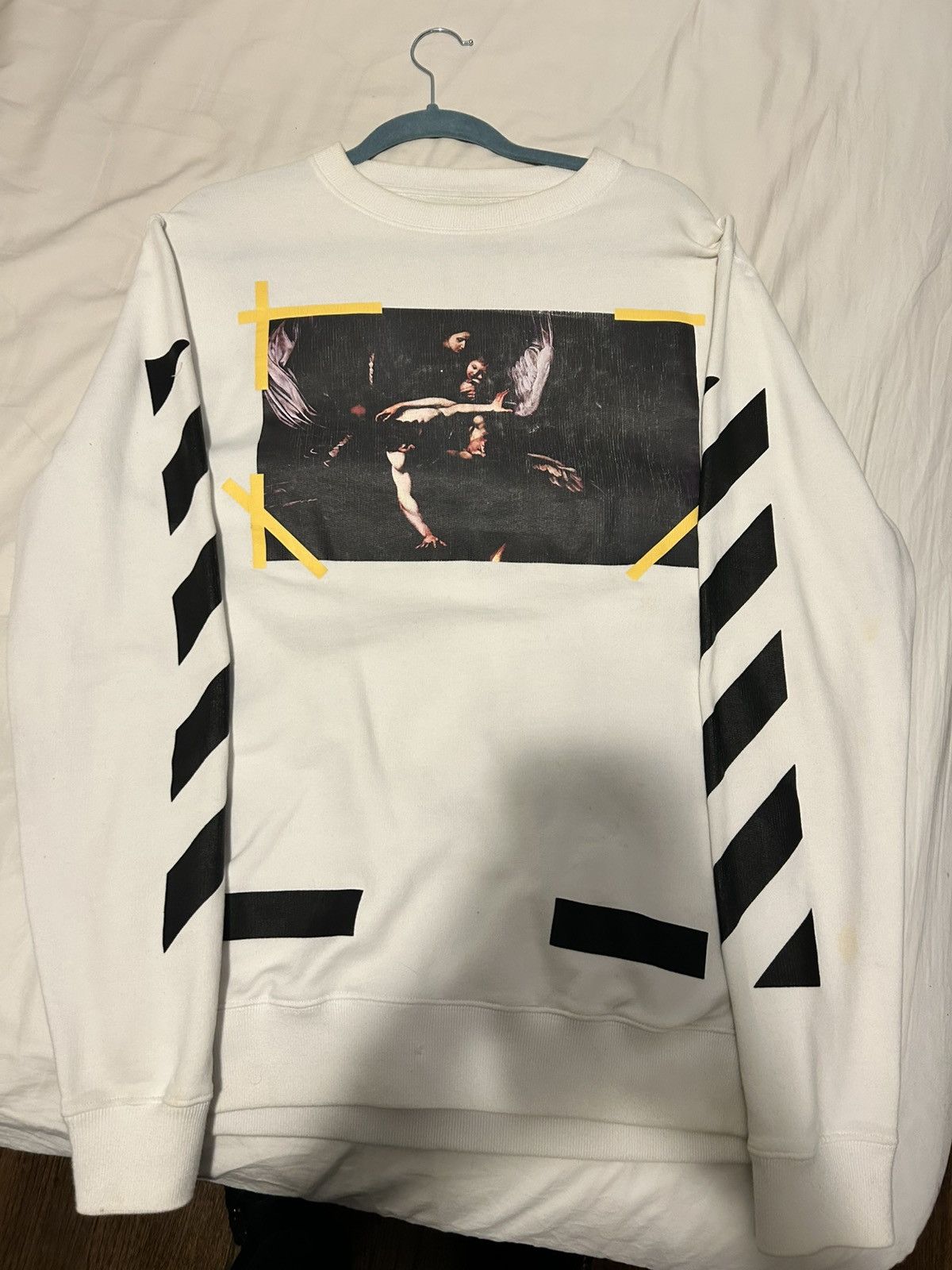 Off-White Off white Caravaggio sweatshirt Size US S / EU 44-46 / 1 - 1 Thumbnail