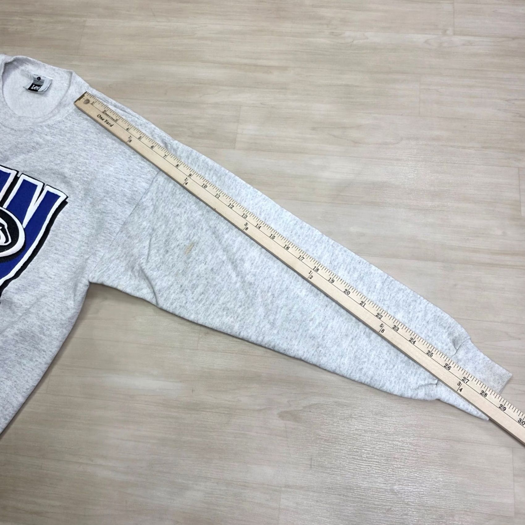 Lee VINTAGE Lee Penn State Nittany Lions Gray Crewneck Sweatshirt Big Print Large Size US L / EU 52-54 / 3 - 7 Thumbnail