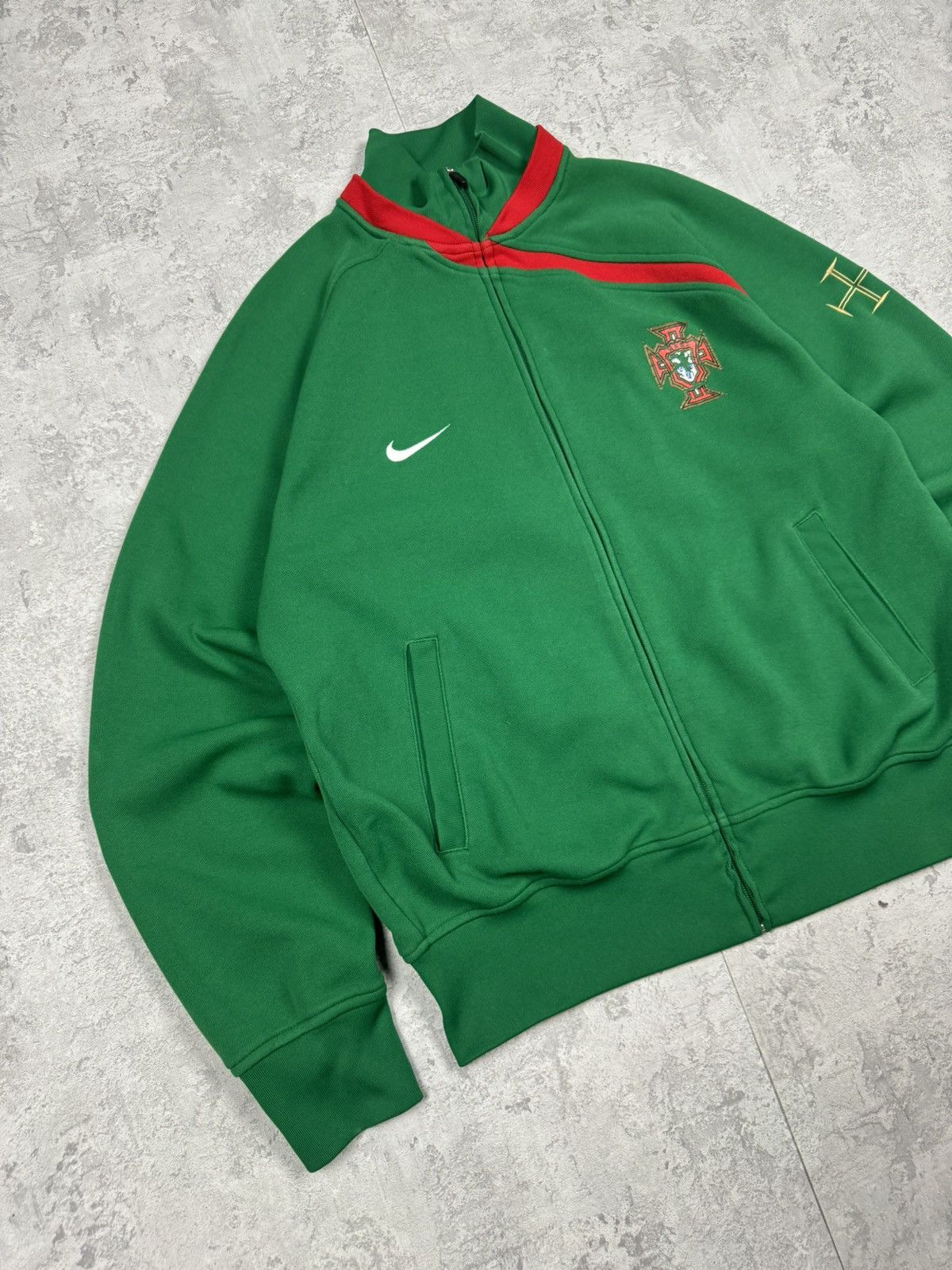 Nike Vintage Nike Portugal Track Jacket Size XL Size US XL / EU 56 / 4 - 2 Thumbnail