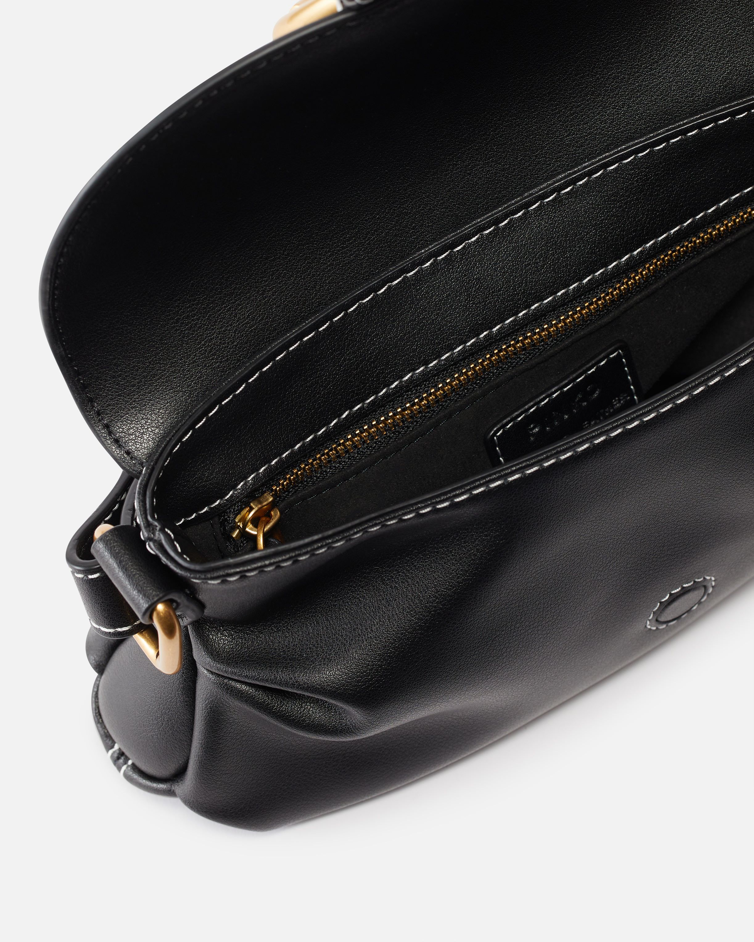 Pinko o1s22i1n0824 Size: OS / Small Jolene Shoulder Bag in Black Size ONE SIZE - 4 Thumbnail