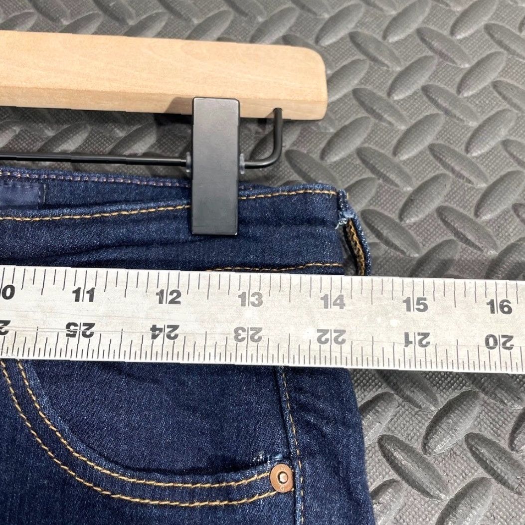 Vintage VINTAGE AG Adriano Goldschmied Navy Blue Super Skinny The Legging Made USA 27R Women 27 Regular Blue Skinny Womens 27R Size 27" / US 4 / IT 40 - 6 Thumbnail