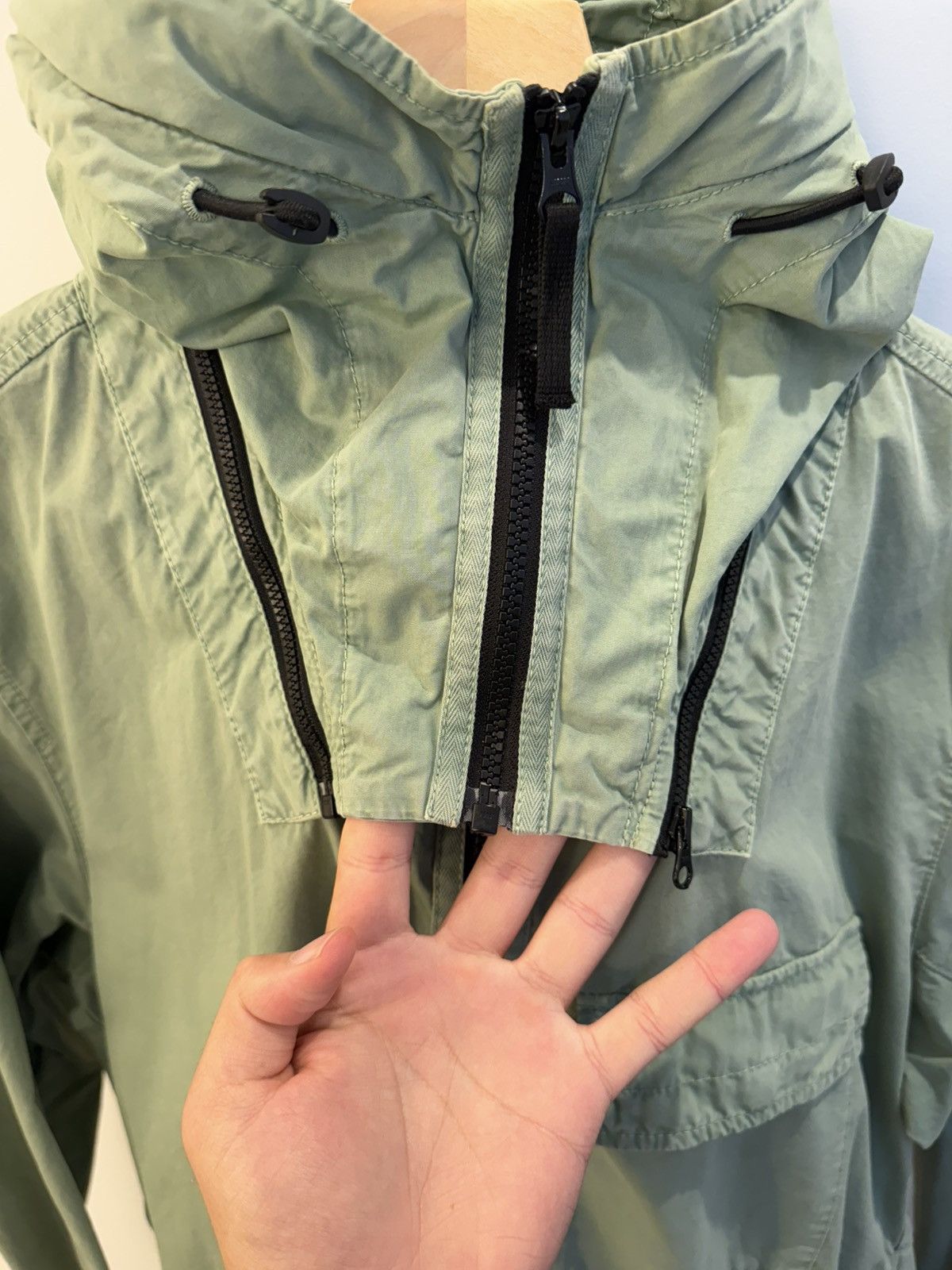 Stone Island Stone island hooded jacket / shirt hybrid size XL Size US XL / EU 56 / 4 - 4 Thumbnail
