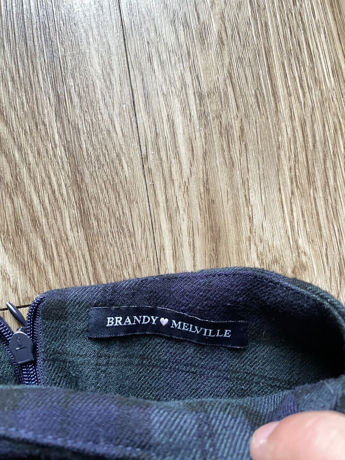 Brandy Melville Brandy Melville Plaid Skirt Size 22" - 4 Thumbnail