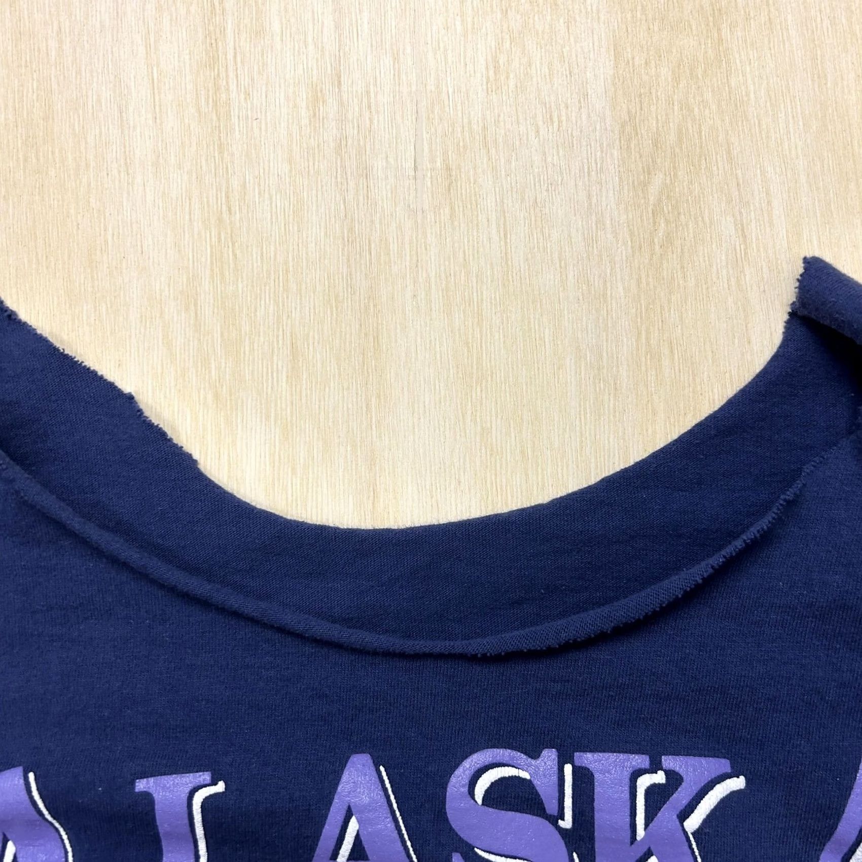 Vintage VINTAGE Alaska Shirt Womens M Blue Cropped Sweatshirt The Greatland Fleece Size M / US 6-8 / IT 42-44 - 3 Thumbnail