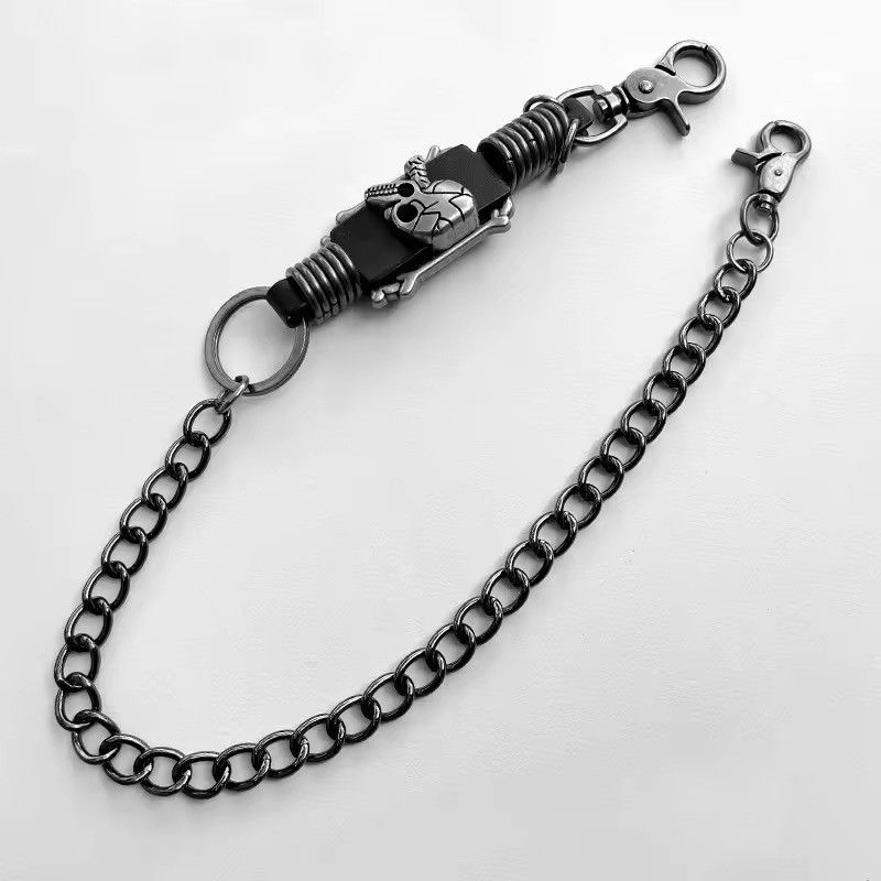 Jewelry HipHop Punk Skull Pants Chain Size ONE SIZE - 2 Thumbnail