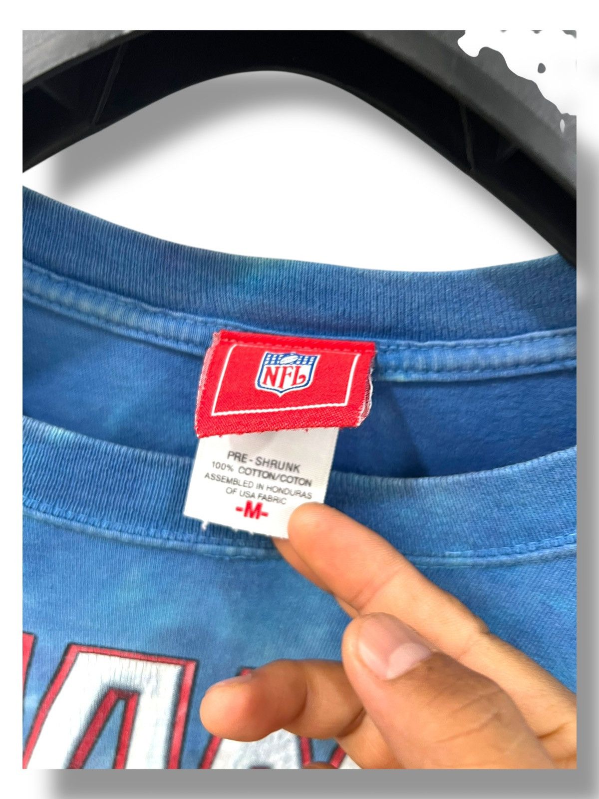 NFL Vintage 90s New York Giants Tie Dye NFL T-Shirt Size US M / EU 48-50 / 2 - 7 Thumbnail