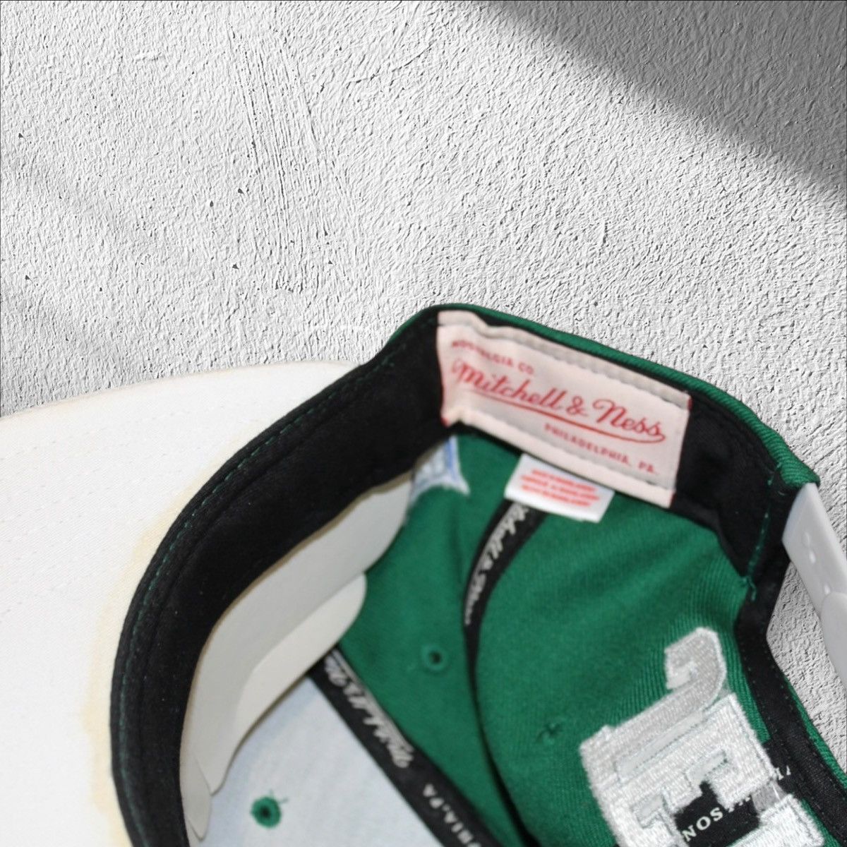 Mitchell & Ness New York Jets Throwback Snapback Hat Size ONE SIZE - 4 Thumbnail