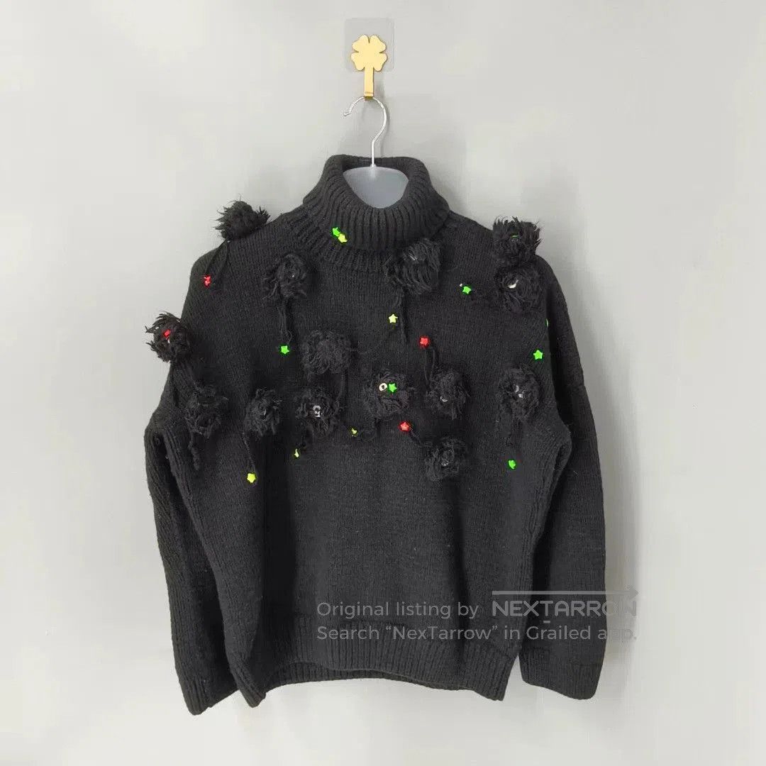 Loewe Loewe Spirited Away Coal Ball Turtleneck Wool Sweater. Size US XS / EU 42 / 0 - 1 Thumbnail