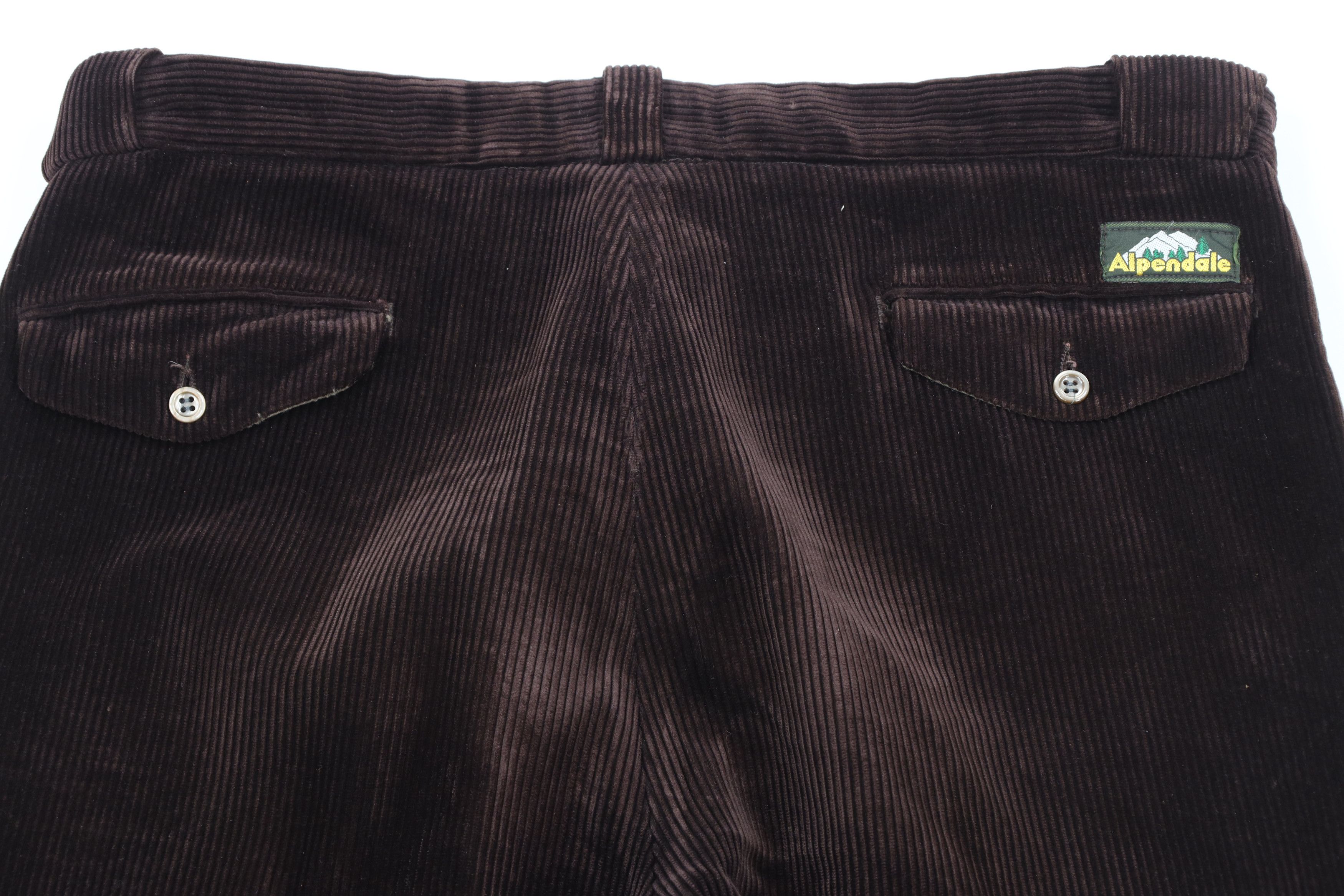 Vintage Vintage 90s Streetwear Corduroy Pants Trousers Brown Size US 38 / EU 54 - 9 Thumbnail