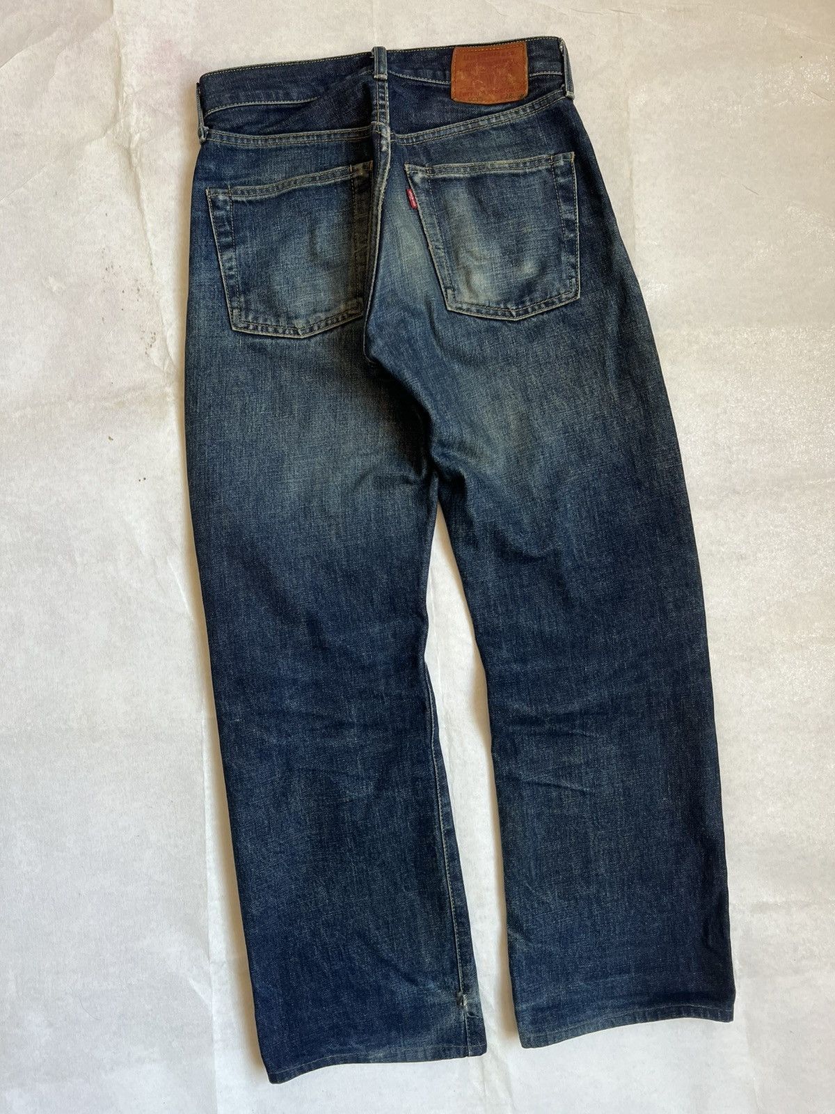 Levi's Vtg Levis 503B Big E Selvedge Denim Fly Button Size US 28 / EU 44 - 12 Thumbnail