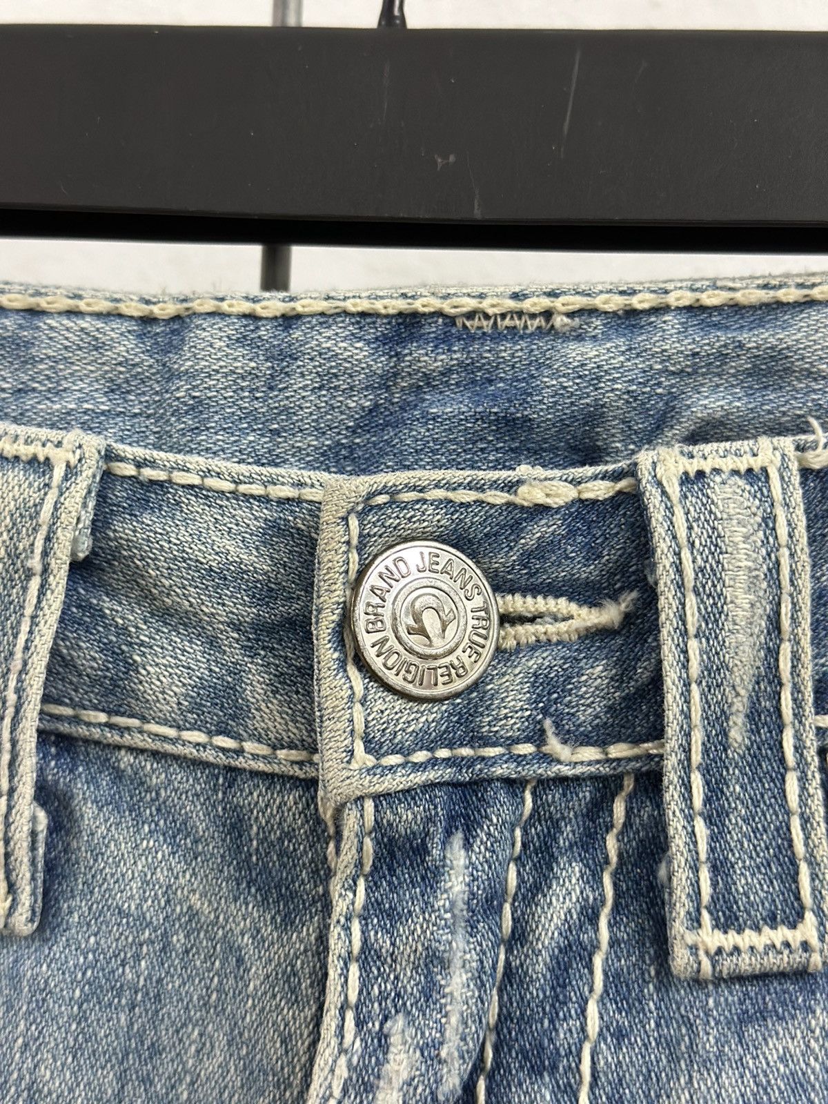 True Religion Rare And Beautiful True Religion Patch Work Flared Jeans Size 26" / US 2 / IT 38 - 11 Thumbnail