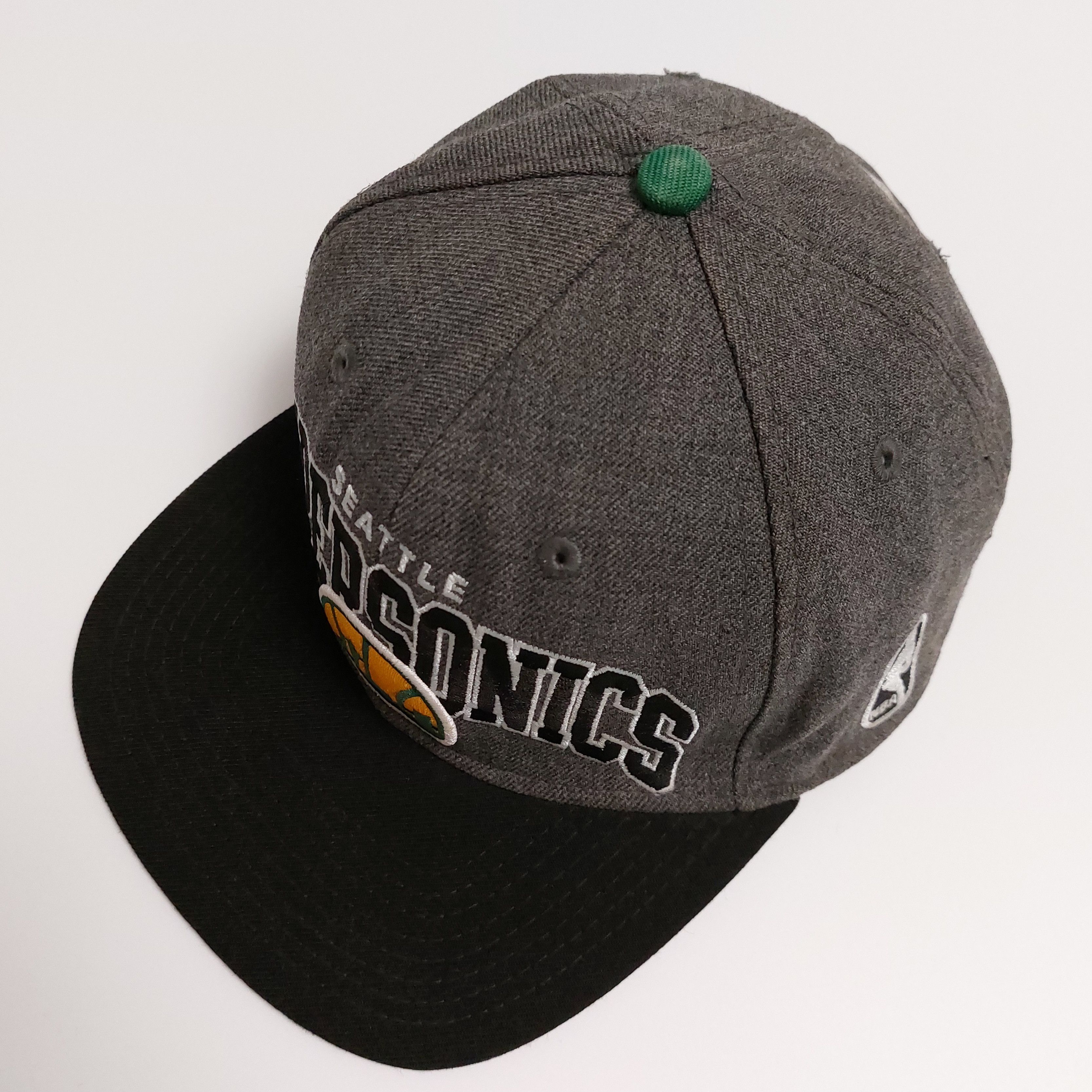 Mitchell & Ness NBA Seattle Supersonics vintage snapback cap 100% wool Size ONE SIZE - 3 Thumbnail