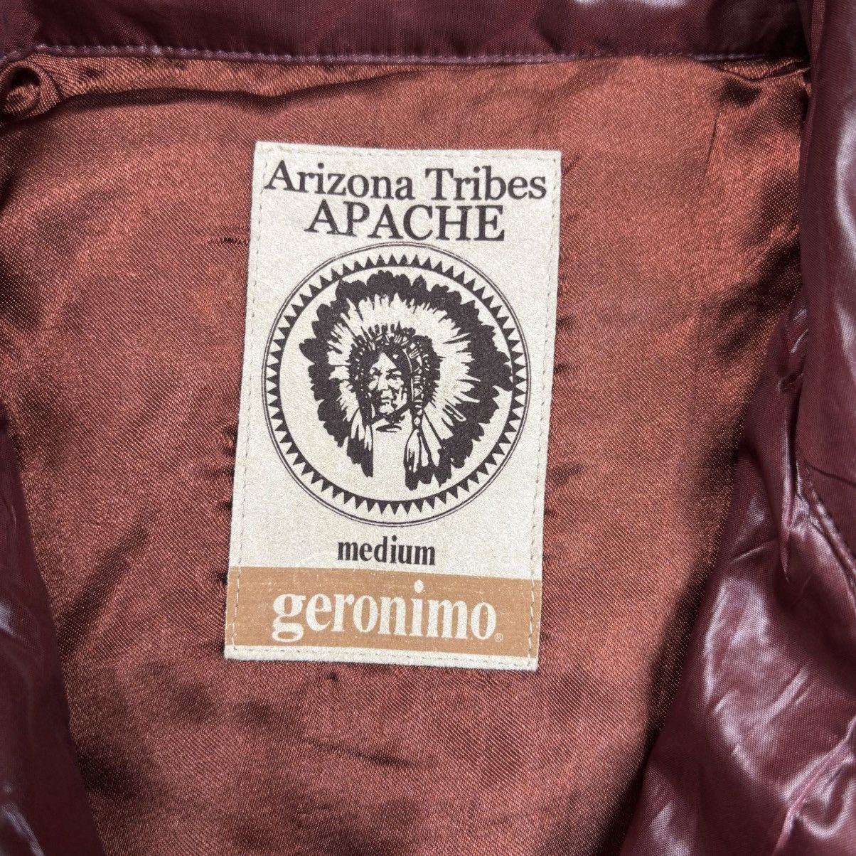 Ekam 2000s Geronimo - Arizona Tribes Apache Red Jacket Size US M / EU 48-50 / 2 - 11 Thumbnail