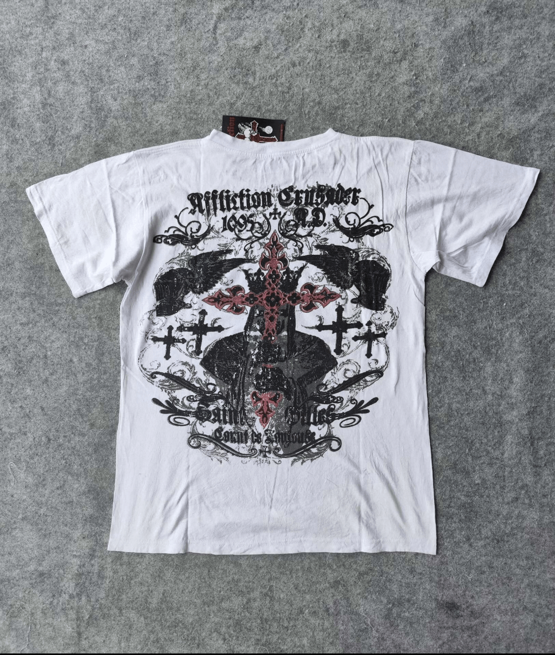 Affliction rare affliction printed bling t-shirt Size US XL / EU 56 / 4 - 2 Thumbnail