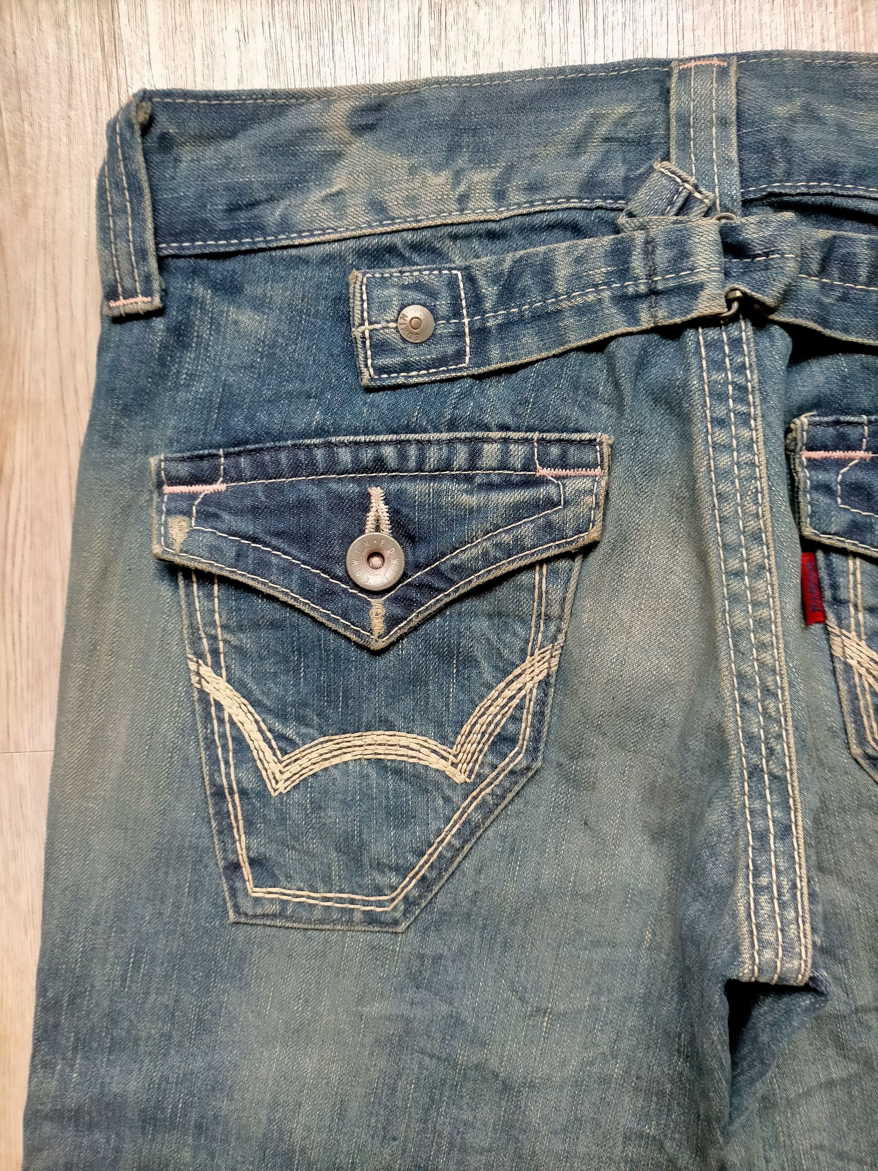 Edwin Flare Jeans Edwin 503 Blue Trip Low rise Denim Size US 30 / EU 46 - 10 Thumbnail
