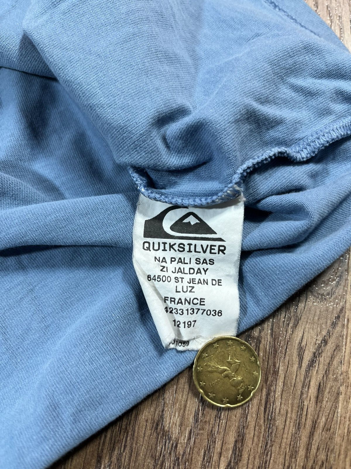 Quiksilver Quiksilver Vintage T Shirt Size US L / EU 52-54 / 3 - 9 Thumbnail