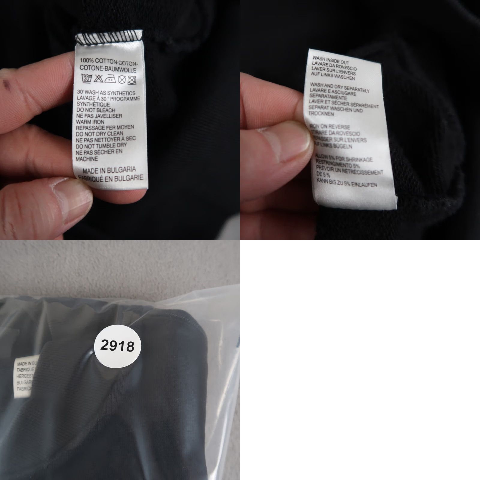 Paul Smith Paul Smith Mens Full Zip Sweatshirt Blk Cotton S Small Logo Embroidered Crew Neck Zip Jacket Gift Size US S / EU 44-46 / 1 - 9 Thumbnail