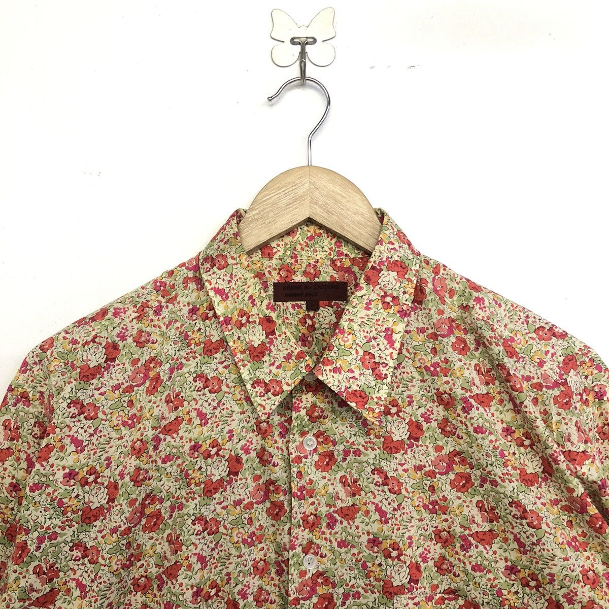 Comme des Garcons Homme Deux COMME des GARÇONS HOMME DEUX FLORAL LIBERTY BUTTON SHIRT Size US L / EU 52-54 / 3 - 2 Thumbnail