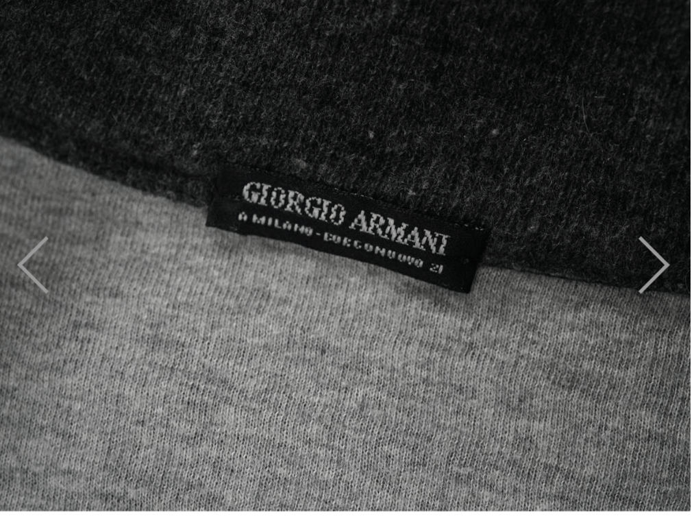 Giorgio Armani Archive Compressed Wool Sweater Size US M / EU 48-50 / 2 - 9 Thumbnail