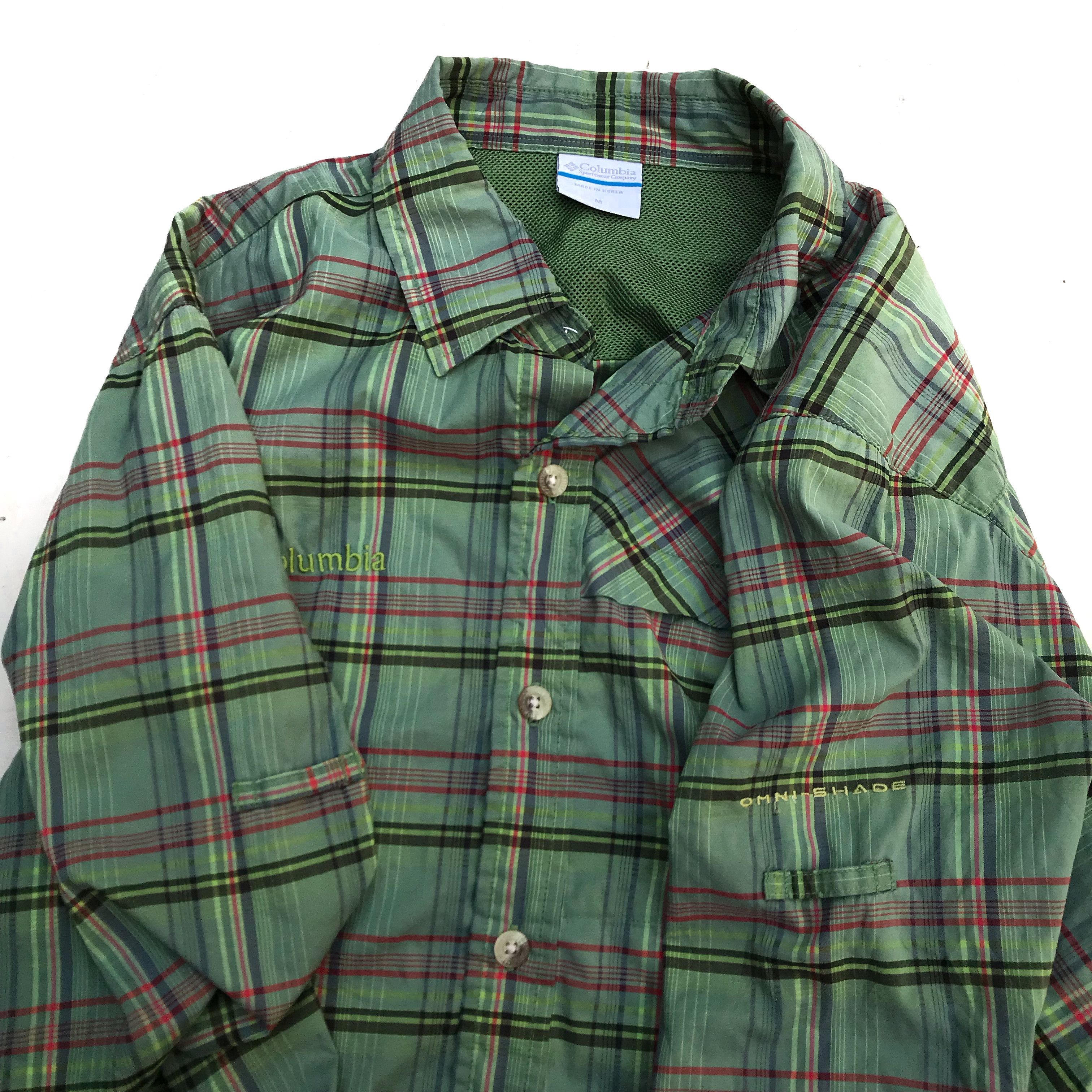 Columbia × Mountain Equipment Columbia Outdoor sporty casual mountaineering shirt green Size US M / EU 48-50 / 2 - 4 Thumbnail