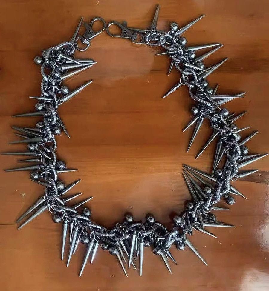 Jewelry Retro streetwear punk rivet spike pants pocket chain Size ONE SIZE - 2 Thumbnail