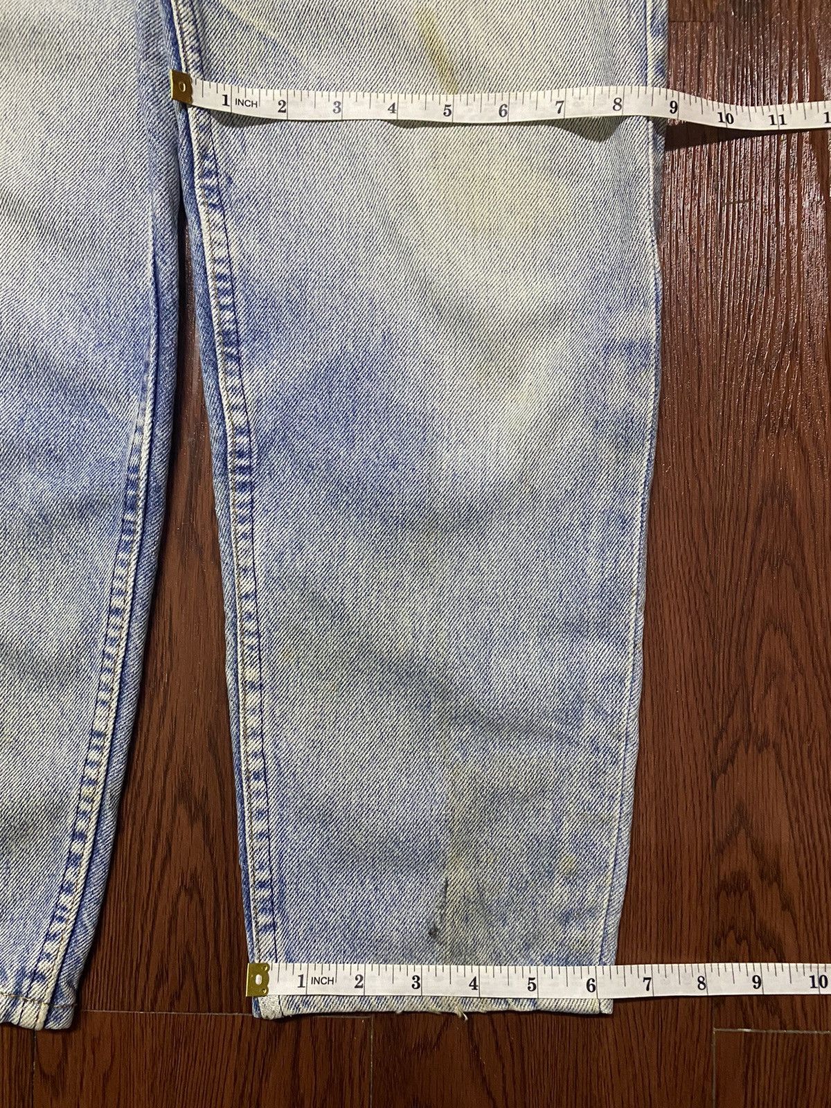 Levi's Vintage Levis 90s Vietnam Grunge Blue Faded Wash Jeans Size US 30 / EU 46 - 12 Thumbnail