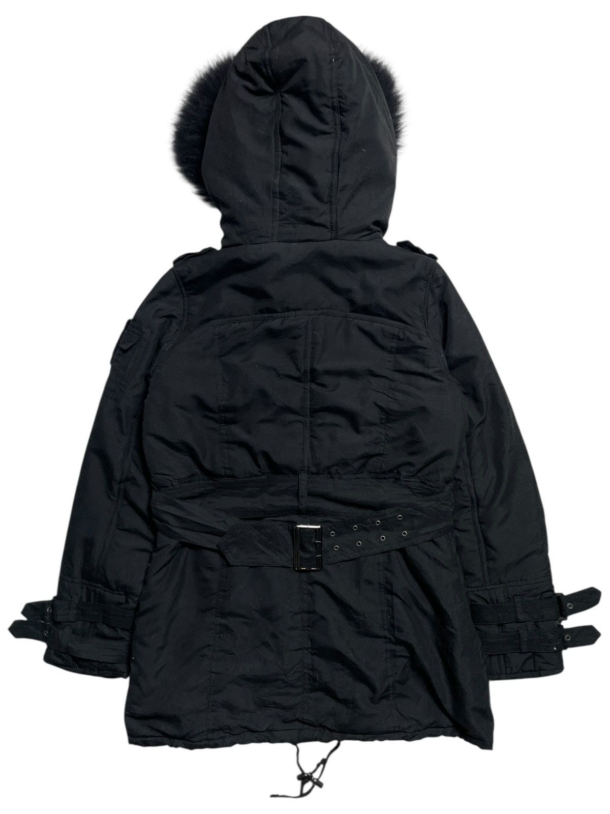 BUFFALO BOBS 2000’s Seduire - Vkei Style Fur Parka Jacket Size US M / EU 48-50 / 2 - 13 Thumbnail