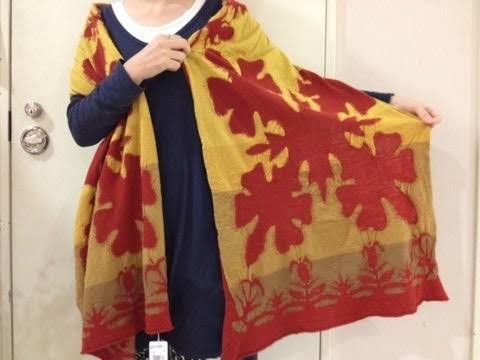 Kapital Kapital wool hawaian quilt Scarf Muffler Size ONE SIZE - 2 Thumbnail