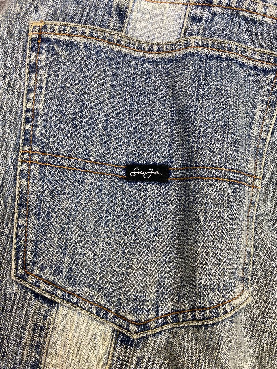 Sean John vintage 90s sean john baggy denim nice design Size US 35 - 6 Thumbnail