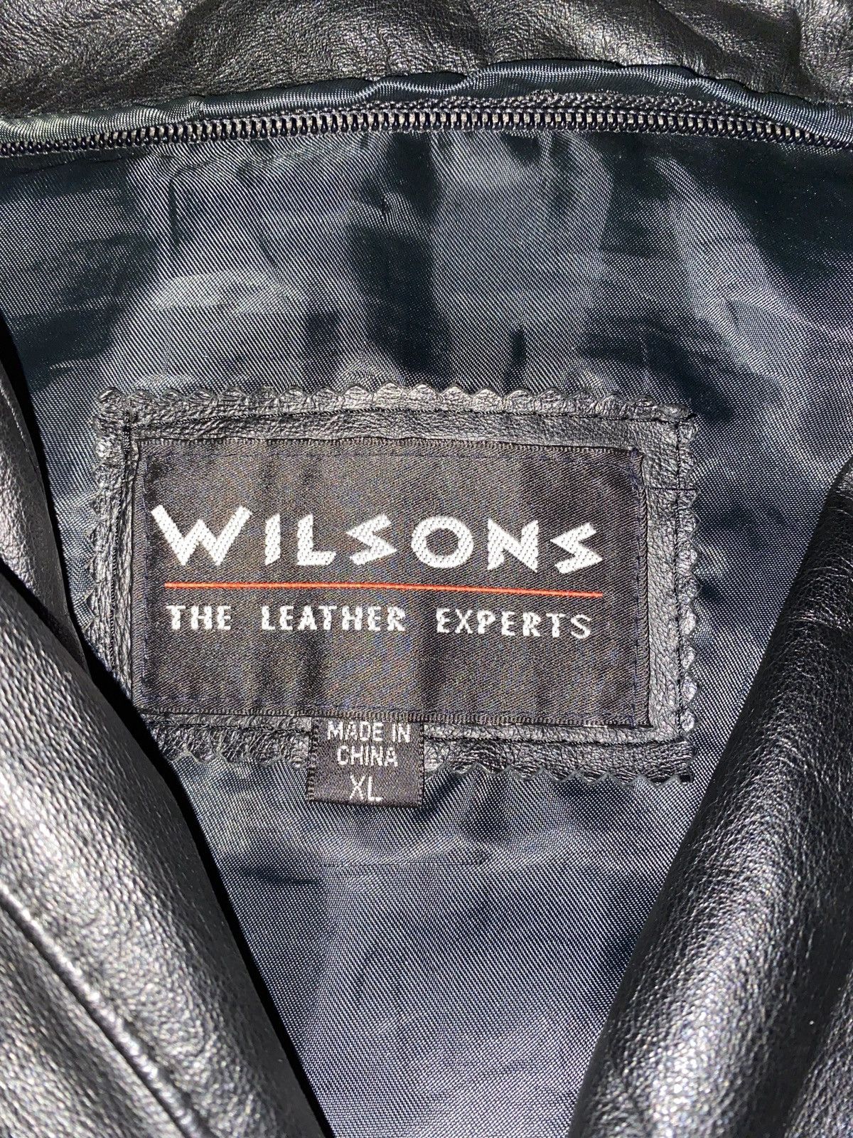 Vintage × Wilsons Leather Vintage Wilson’s Leather Jacket Size US XL / EU 56 / 4 - 3 Thumbnail