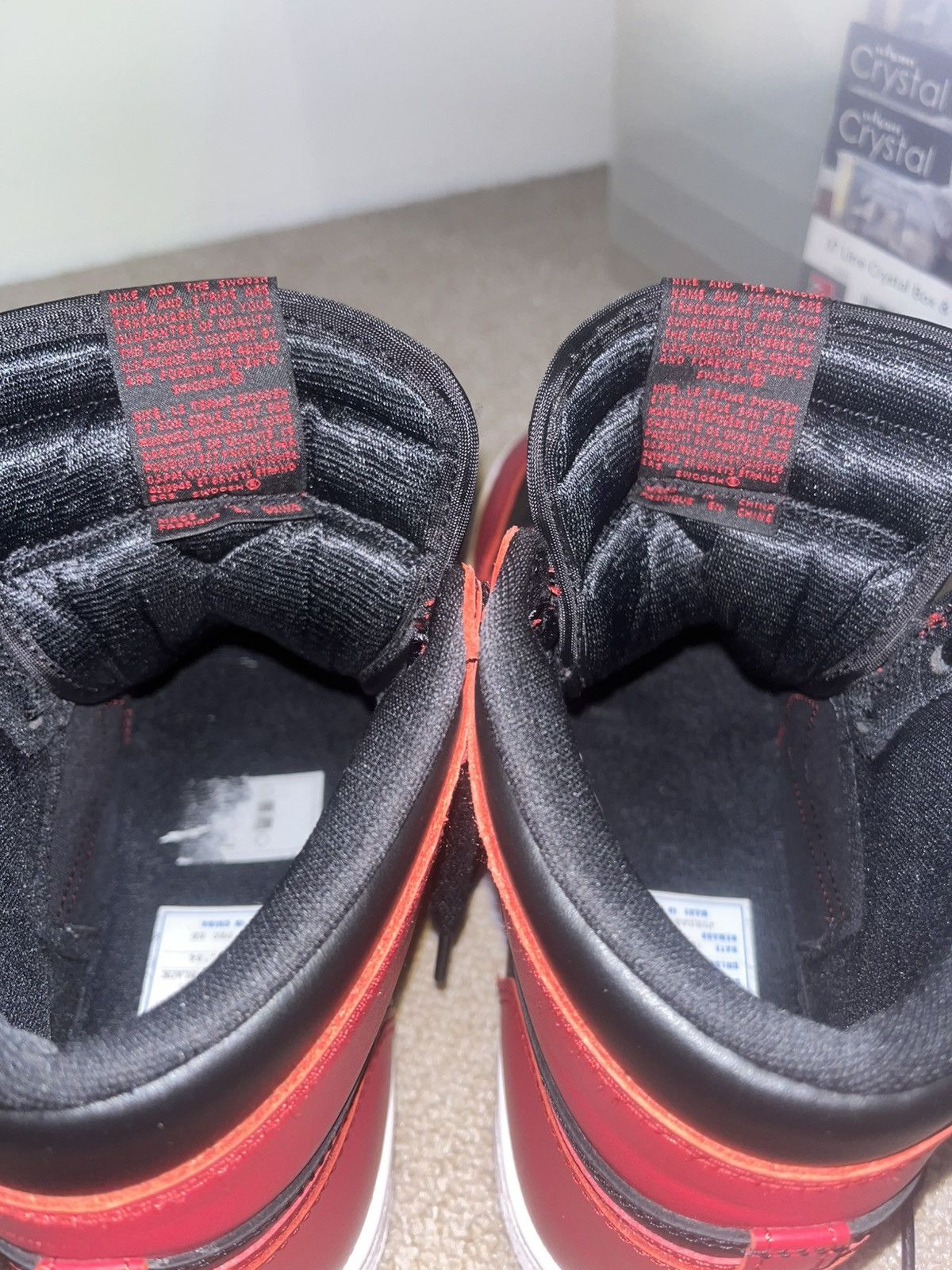 Nike Air Jordan 1 High ’85 “Banned” Size US 12 / EU 45 - 10 Thumbnail