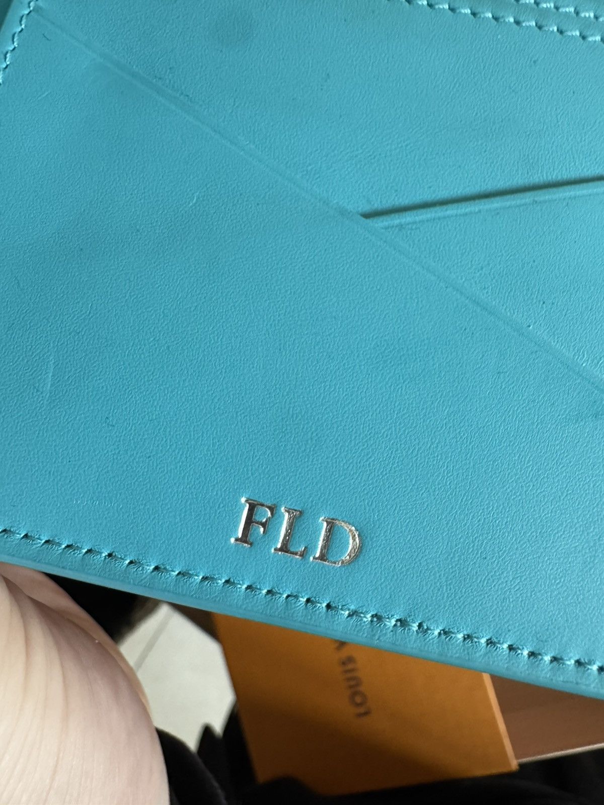 Louis Vuitton × Pharrell Louis Vuitton Pharrel Tiffany blue Wallet 100% leather Size ONE SIZE - 5 Thumbnail