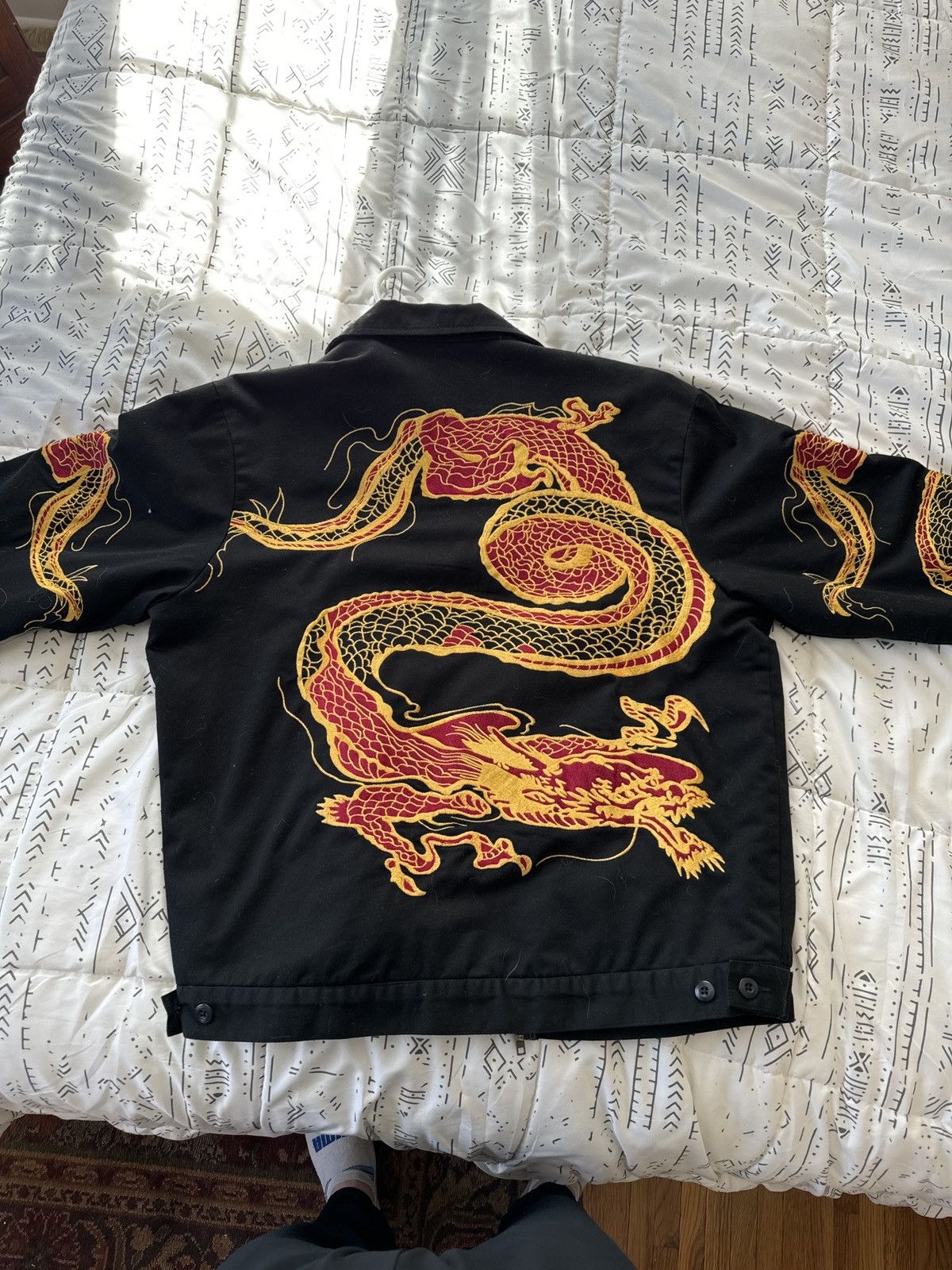 Supreme Supreme dragon work coat Size US L / EU 52-54 / 3 - 5 Thumbnail