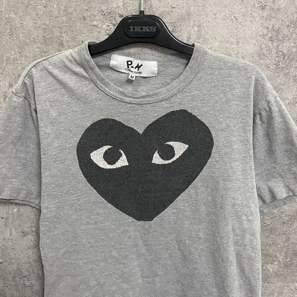 Comme des Garcons PLAY Vintage Play Comme des Garcons T-Shirt Big Heart Y2K Size US M / EU 48-50 / 2 - 5 Thumbnail