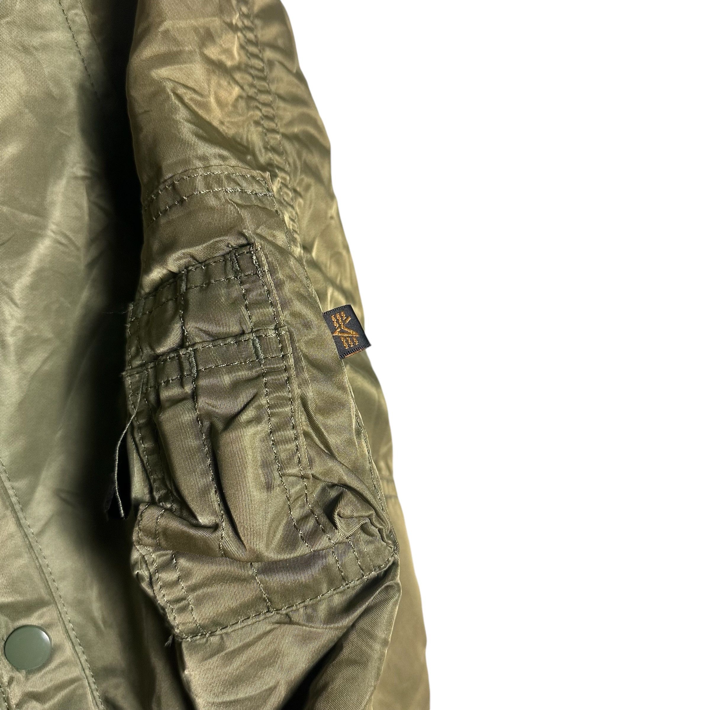 Alpha Industries × Army Of Me 🔥RARE🔥Alpha Industries x Purple & Yellow Military Jacket Size US S / EU 44-46 / 1 - 5 Thumbnail
