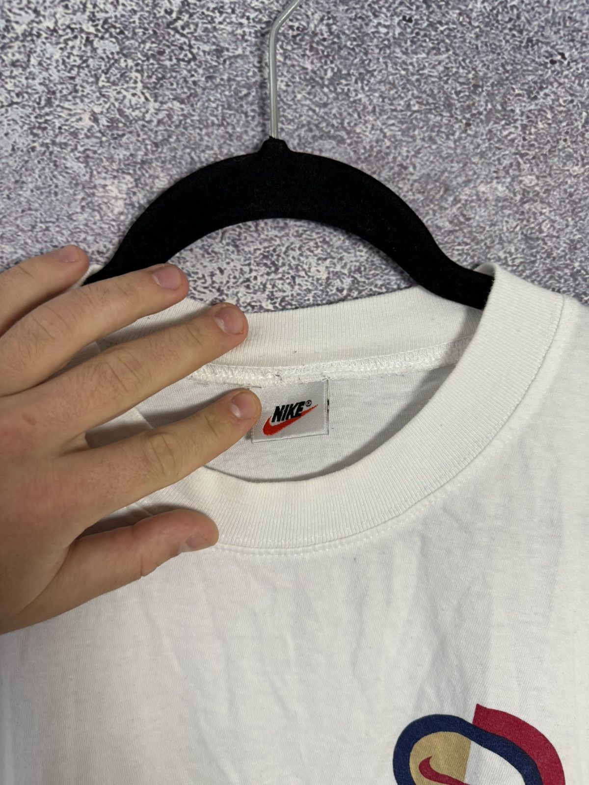 Nike × Vintage Vintage Nike 1997 Soccer Tee big logo y2k M size Size US M / EU 48-50 / 2 - 9 Thumbnail