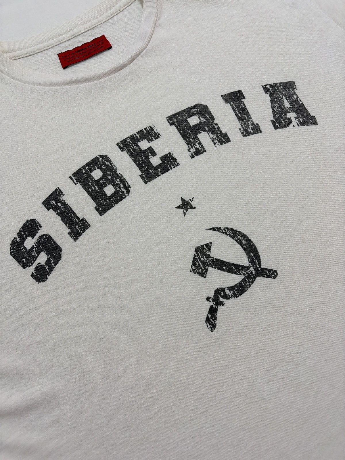 Siberia Hills Siberia Hills FW19 Blood Hammer & Sickle Tee Size US L / EU 52-54 / 3 - 4 Thumbnail
