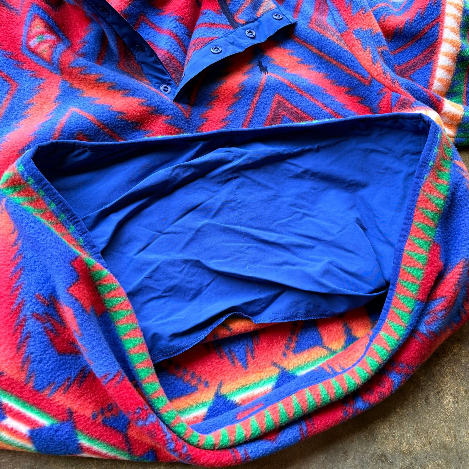 Polo Ralph Lauren Beautiful Aztec Polo Ralph Lauren Sherpa Fleece Size US XL / EU 56 / 4 - 6 Thumbnail