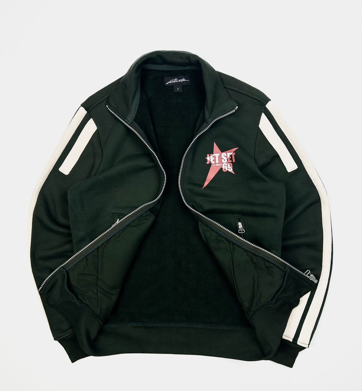 JET SET × Patagonia × Vintage Vintage Jet Set Zip up Sweatshirt Star Logo Archive Y2k Size US S / EU 44-46 / 1 - 3 Thumbnail