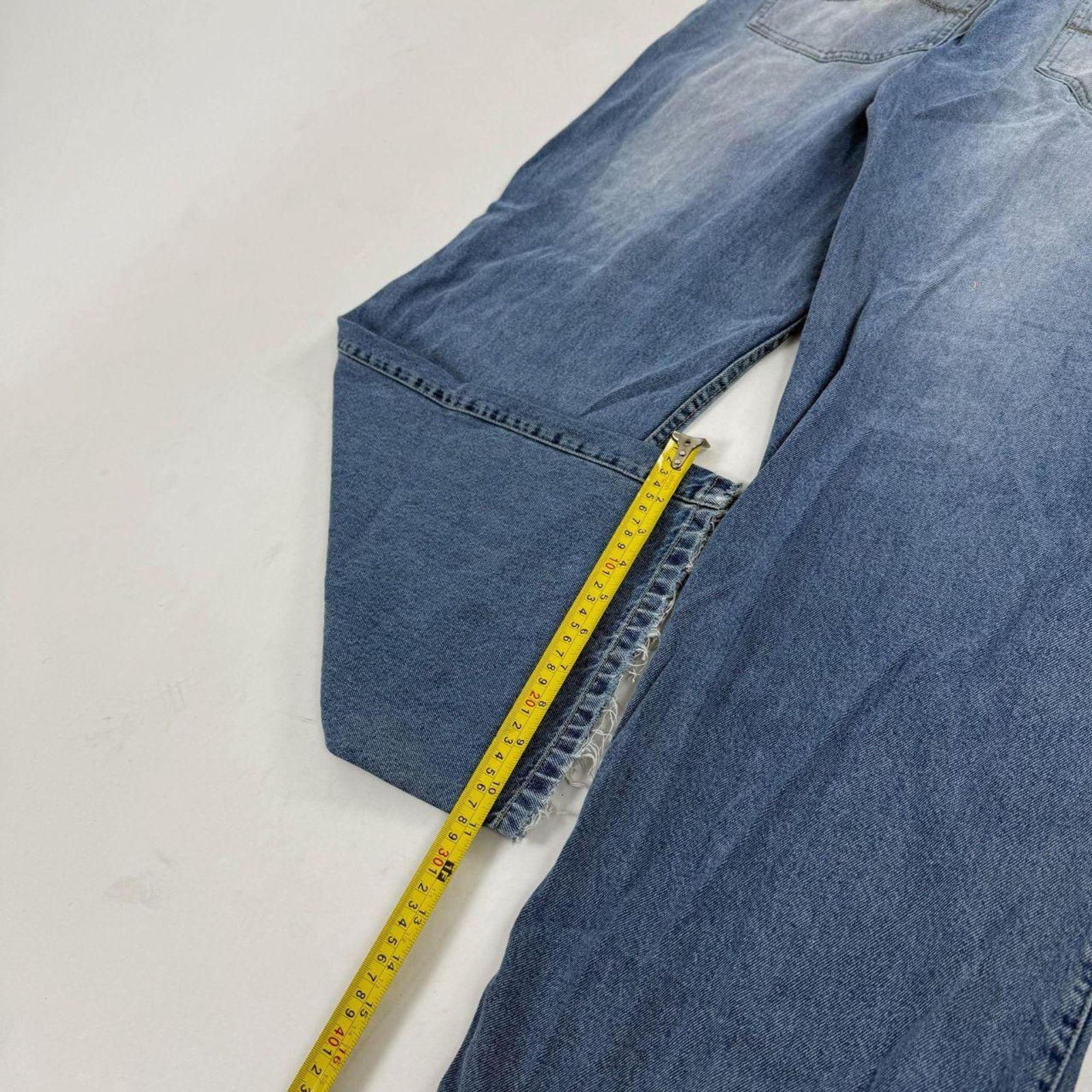 Japanese Brand × Mecca × Vintage Vintage y2k mecca skater archive baggy wide leg faded jeans Size US 38 / EU 54 - 4 Thumbnail