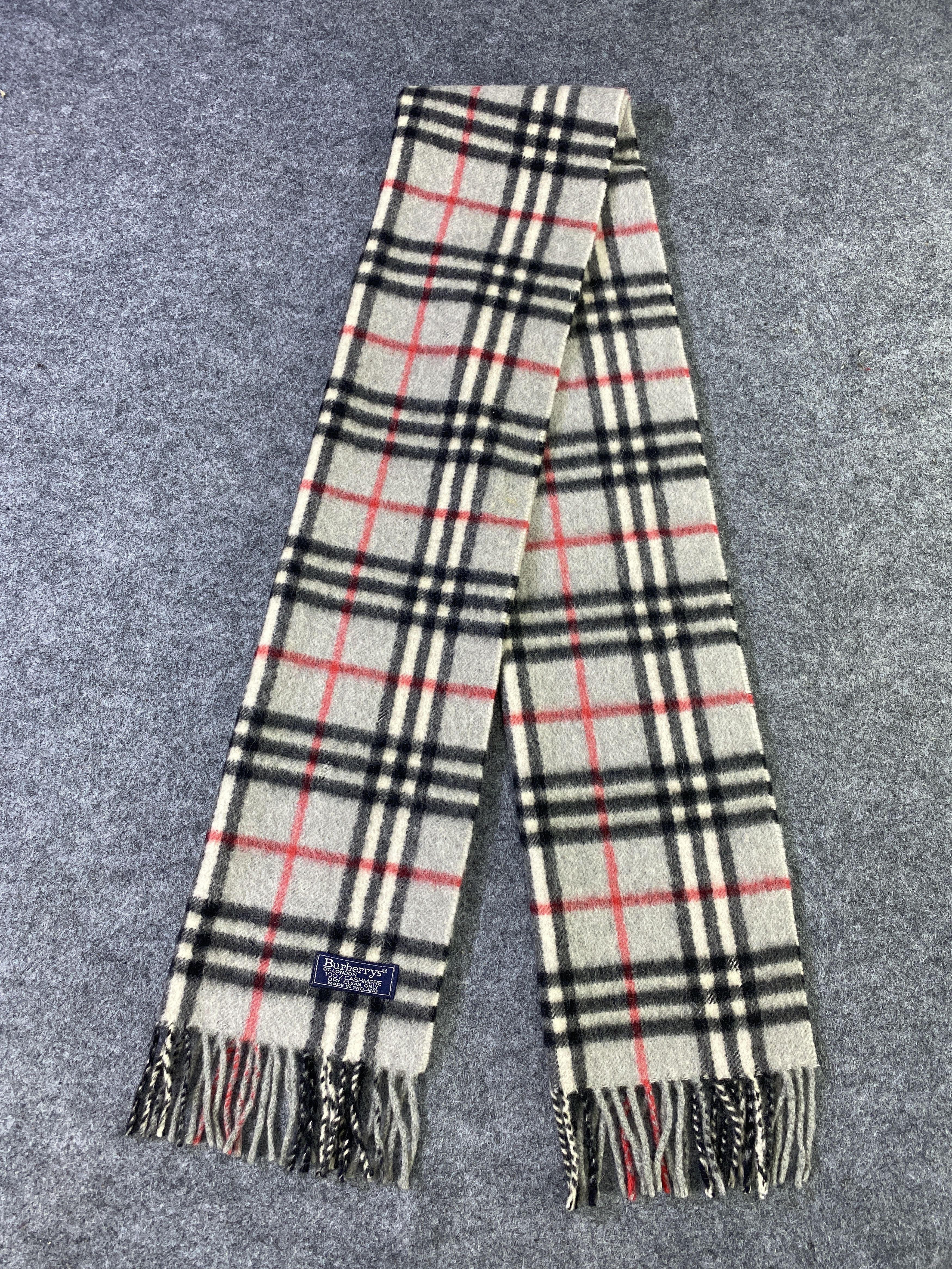 Burberry × Vintage VINTAGE BURBERRY Scarf / Muffler / Neckwear -T919 Size ONE SIZE - 4 Thumbnail