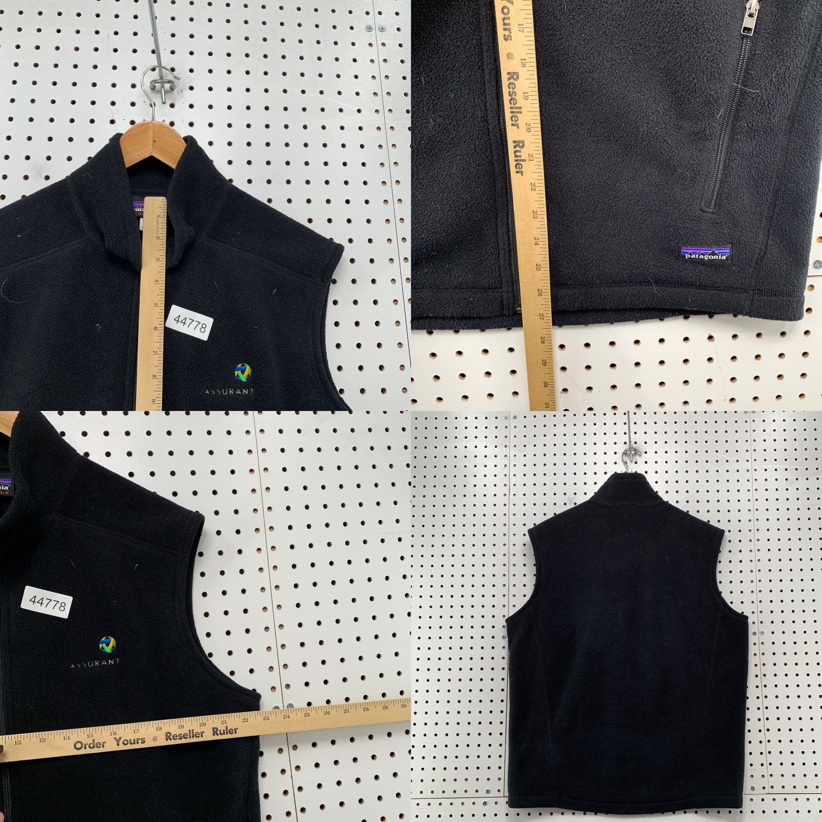 Patagonia Patagonia Synchilla Vest Mens Large Black Fleece Sleeveless Jacket ASSURANT Size US L / EU 52-54 / 3 - 8 Thumbnail