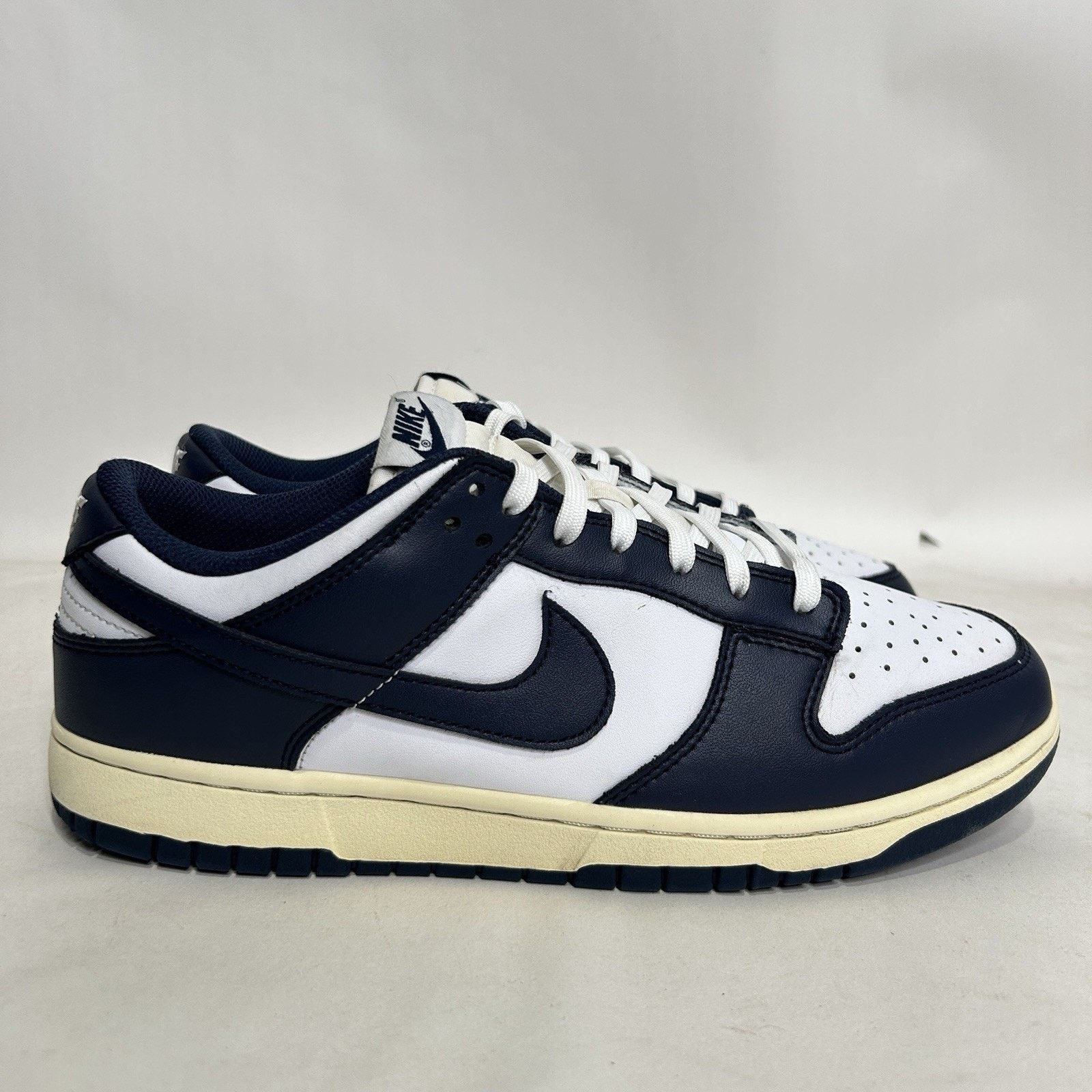 Nike Nike Dunk Low WMNS “Vintage Navy” 2022 Size US 10.5 / IT 40.5 - 4 Thumbnail