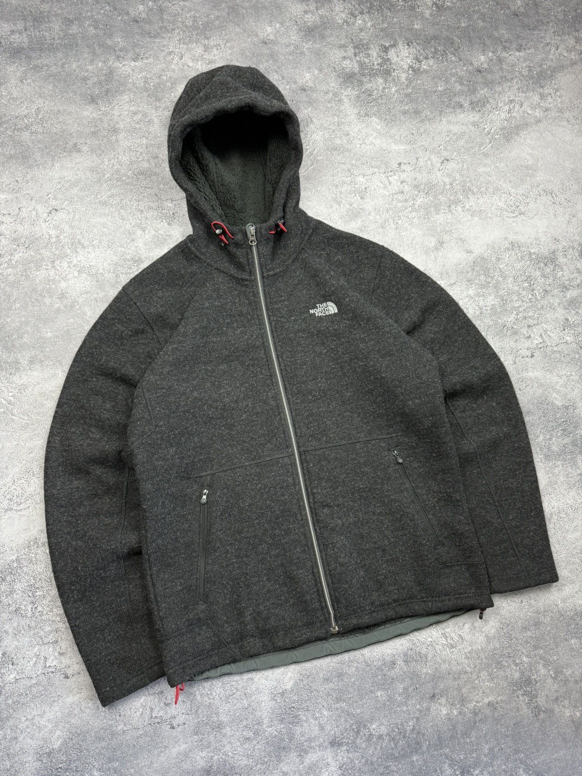 The North Face Vintage The North Face Fleece Zip Up Hooded Jacket Size US M / EU 48-50 / 2 - 3 Thumbnail