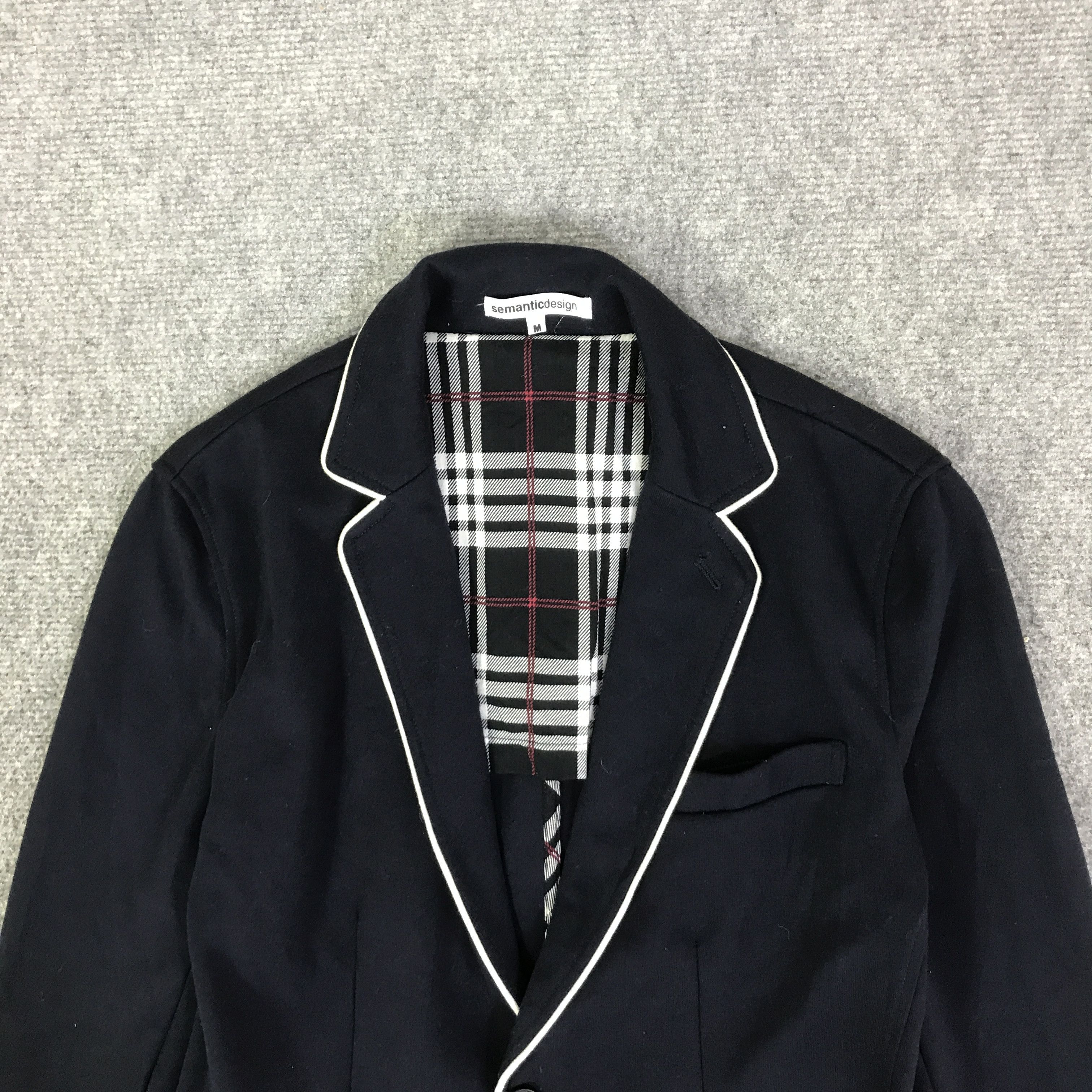 semanticdesign SEMANTICDESIGN COTTON BLLAZER JACKET K121B17 Size US M / EU 48-50 / 2 - 2 Thumbnail