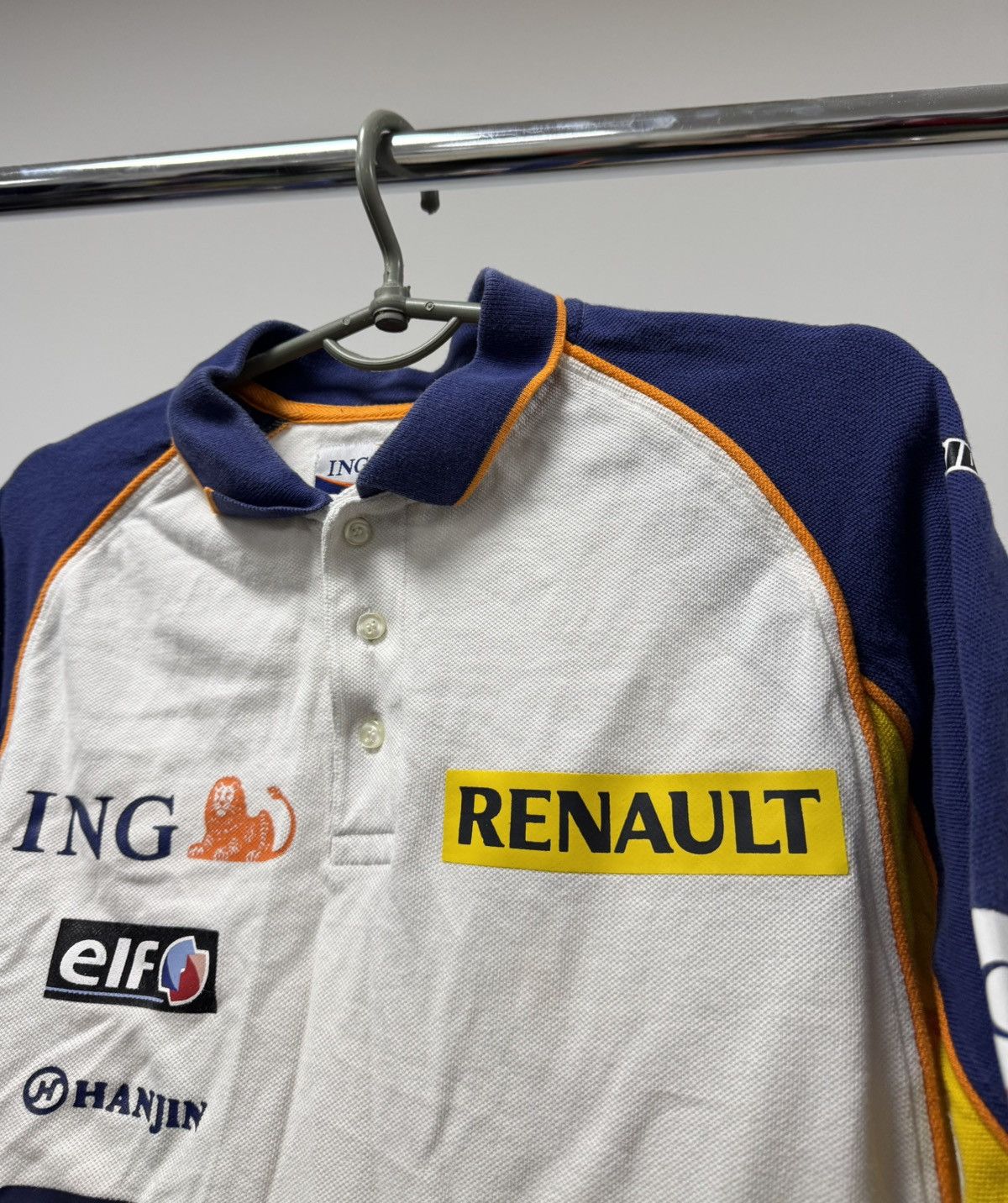 Formula 1 × Vintage Renault F1 Racing Team ING ELF Fernando Polo T Shirt Size US S / EU 44-46 / 1 - 4 Thumbnail