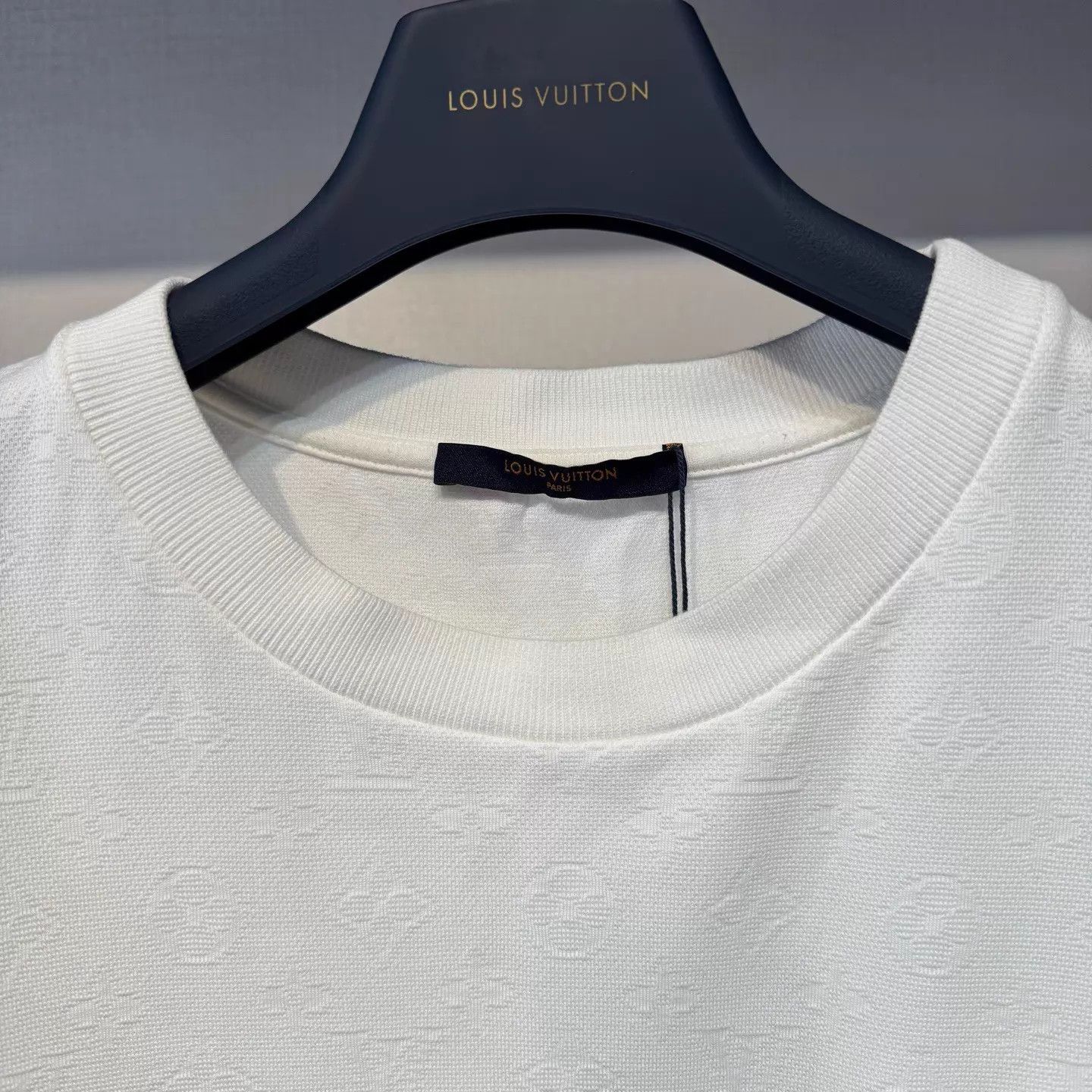 Louis Vuitton LV White Monogram Pocket Short Sleeve Shirt XL Size US XL / EU 56 / 4 - 3 Thumbnail