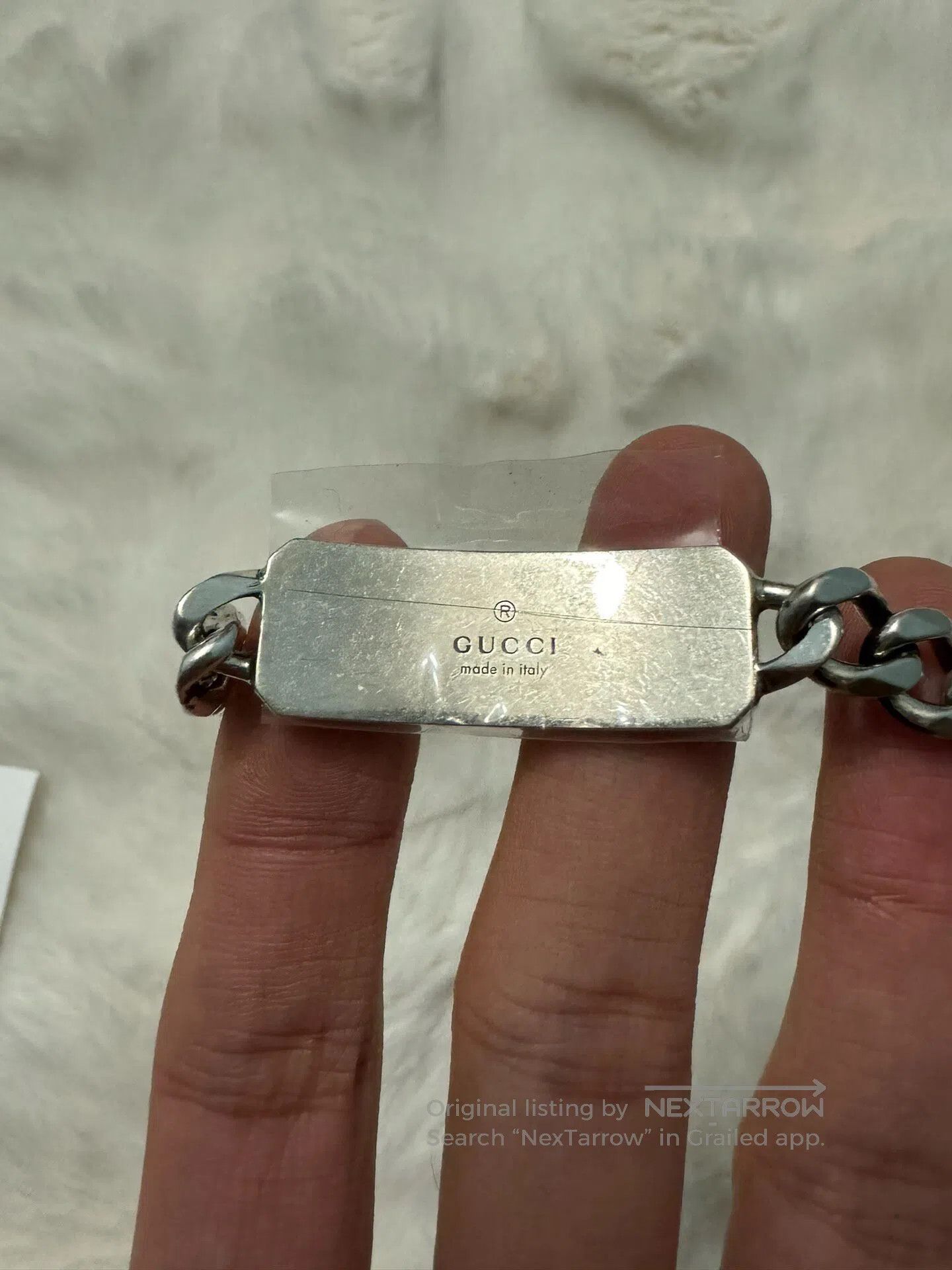 Gucci Guicci Double G Silver Bracelet| Size ONE SIZE - 3 Thumbnail