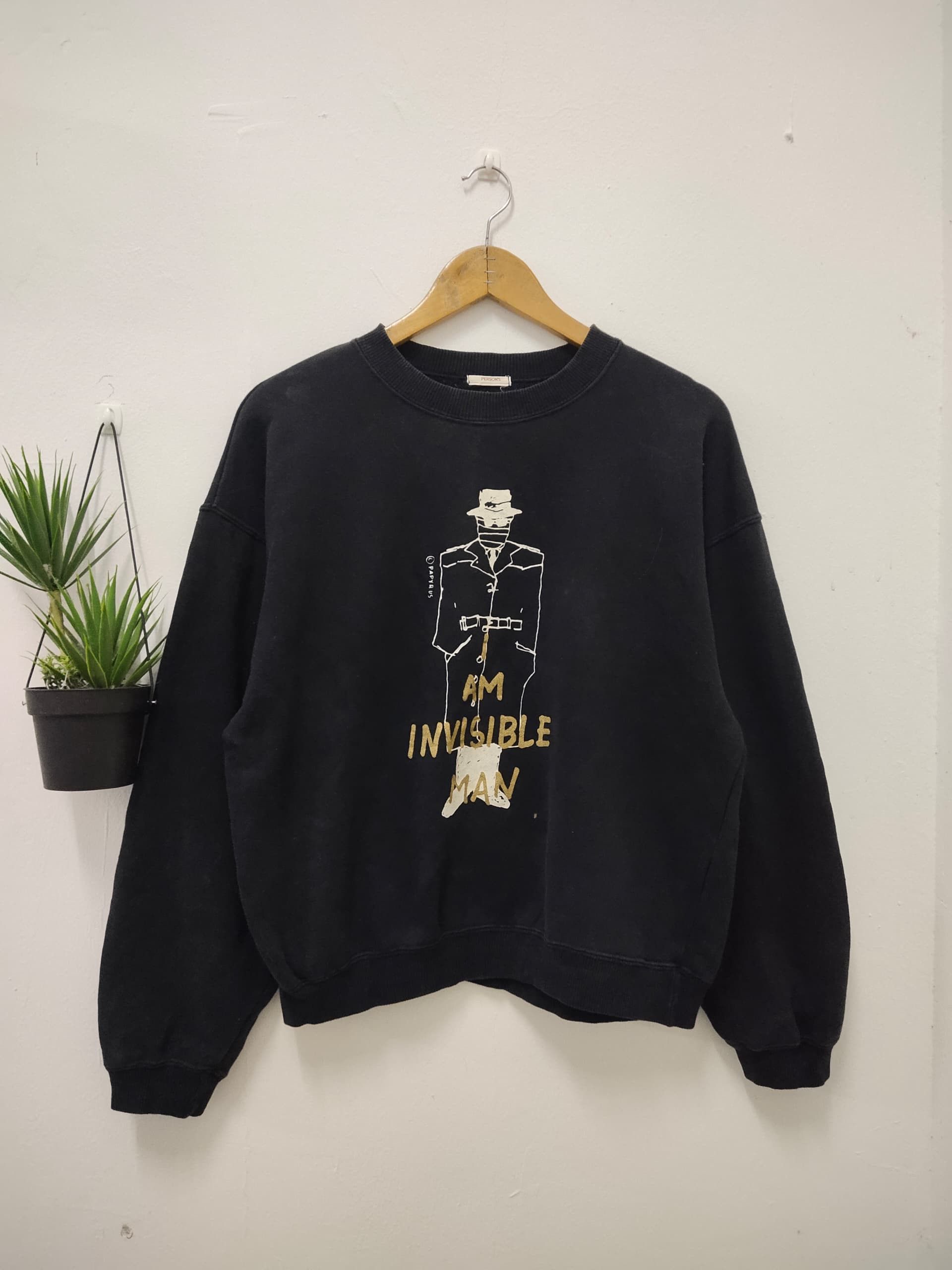 Vintage VTG 90s The Invisible Man Movie cartoon series crewneck Size US L / EU 52-54 / 3 - 1 Thumbnail